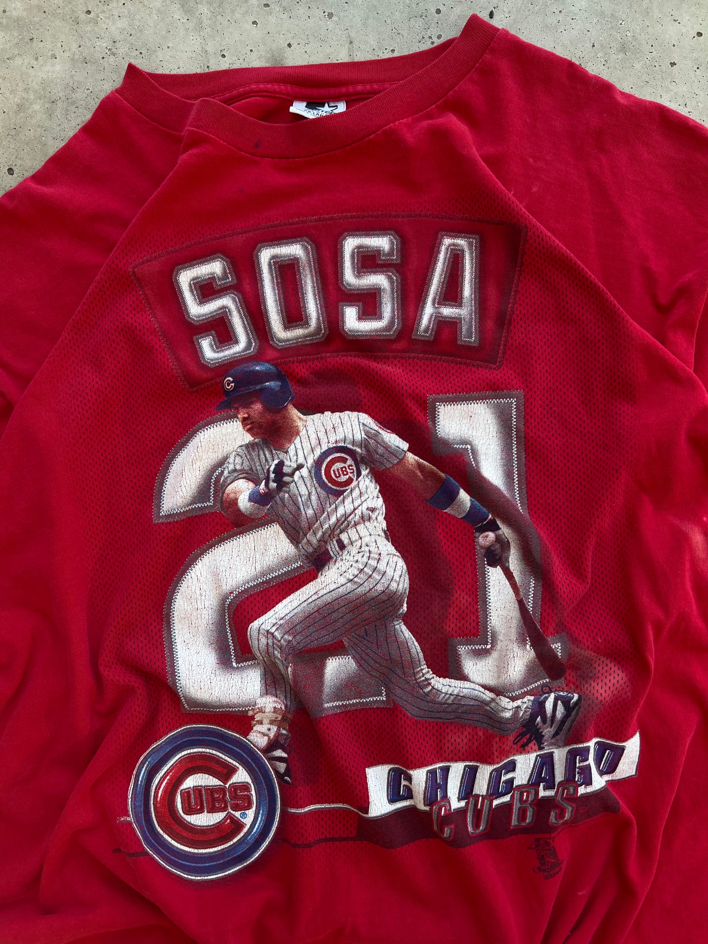 Vintage 90s Sammy Sosa Tee - (XXL)