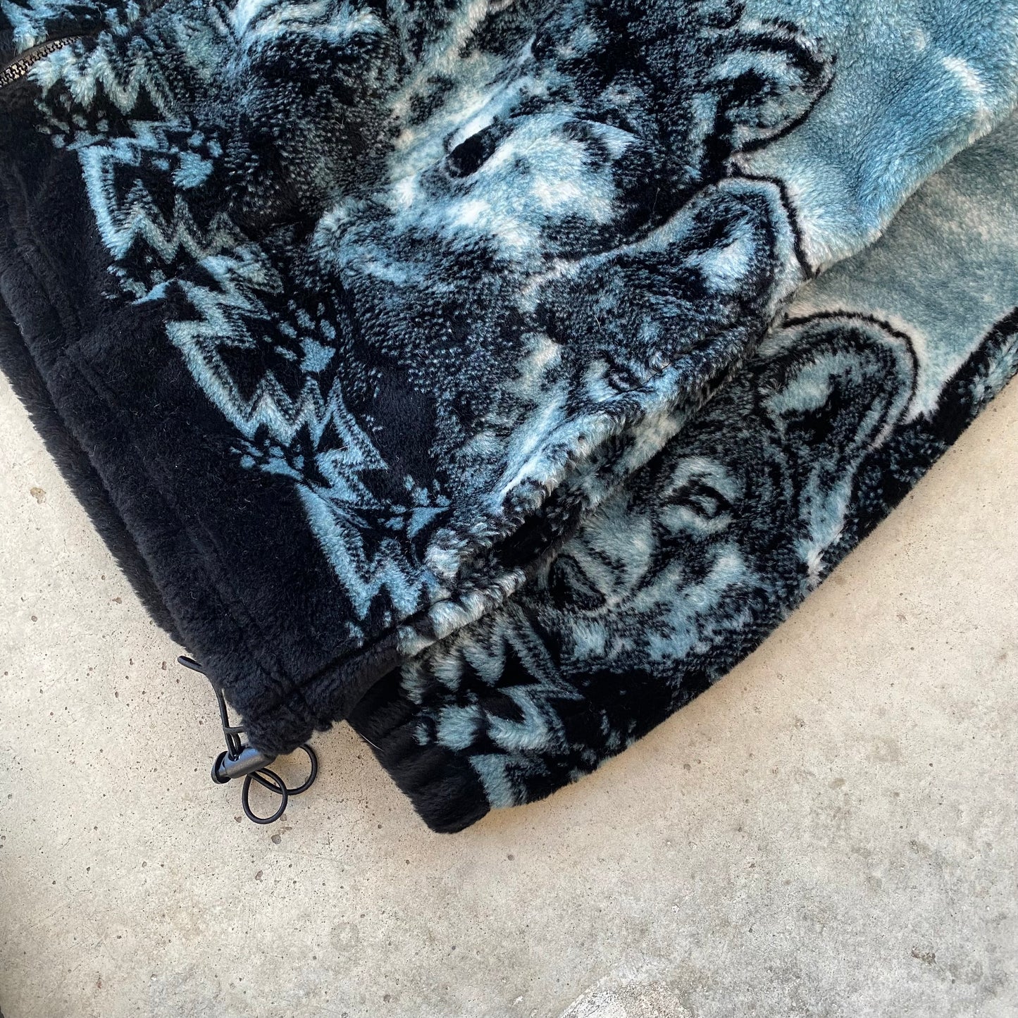 90s Wolf AOP Jacket- (XL)