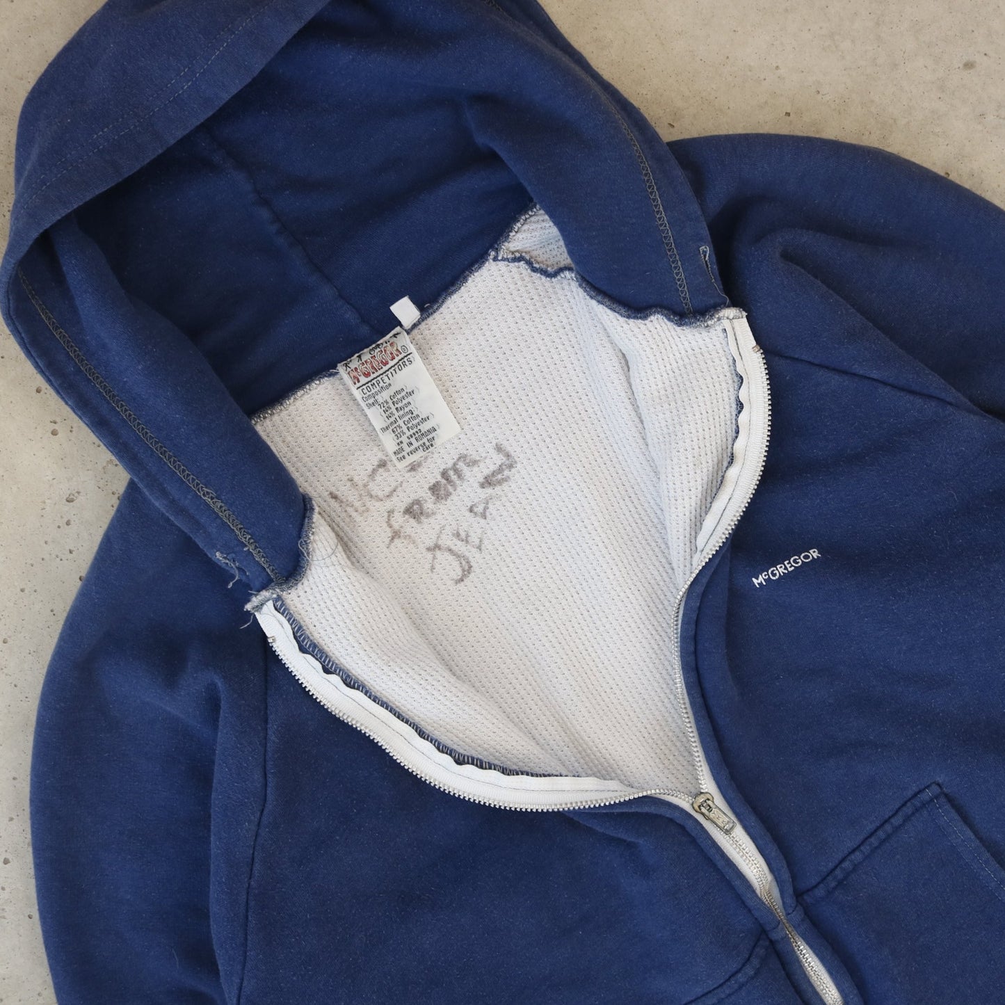 Vintage 80s Thermal Jacket - (L)