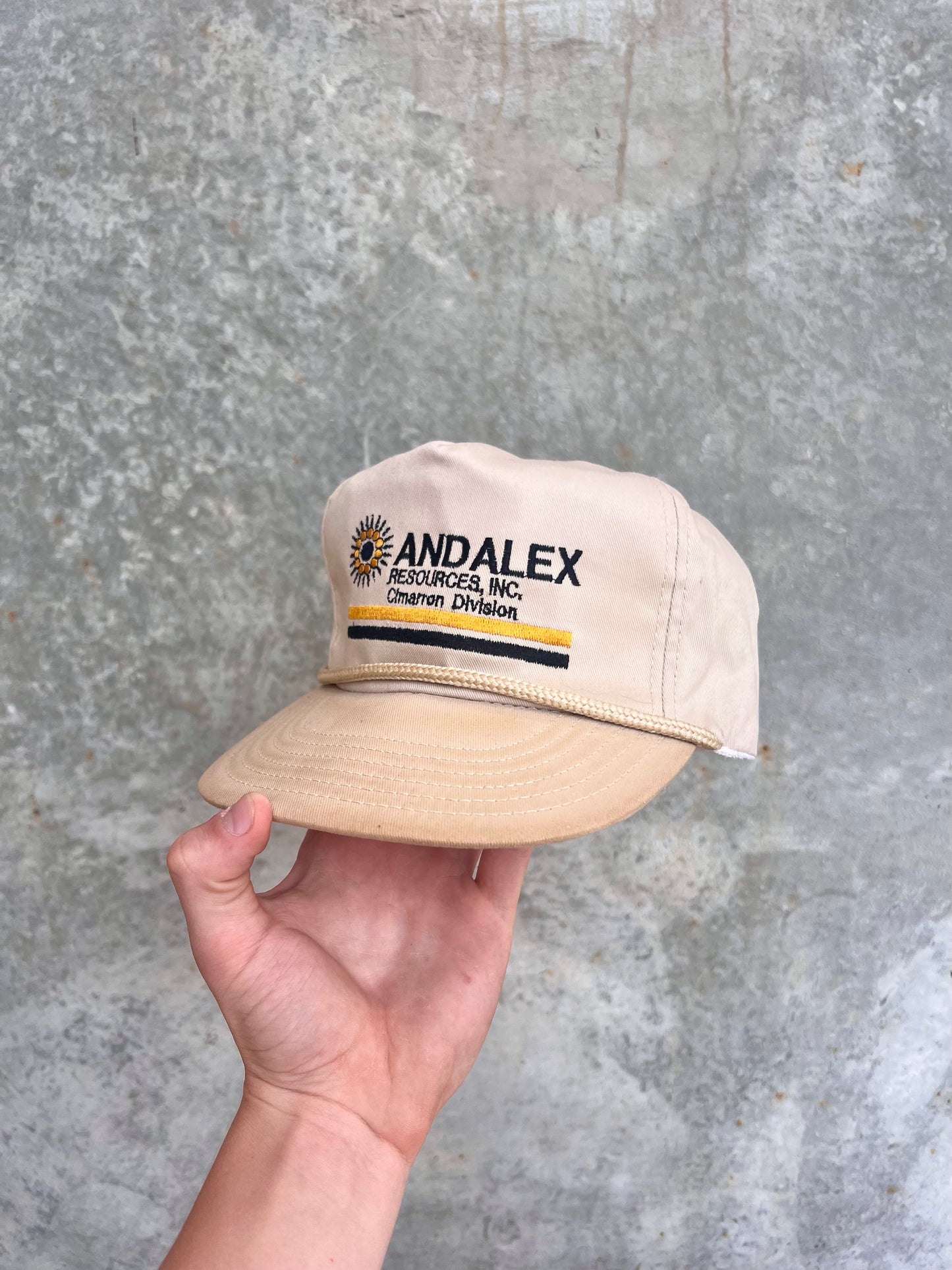 Vintage Distressed Andalex Trucker Hat - (OS)