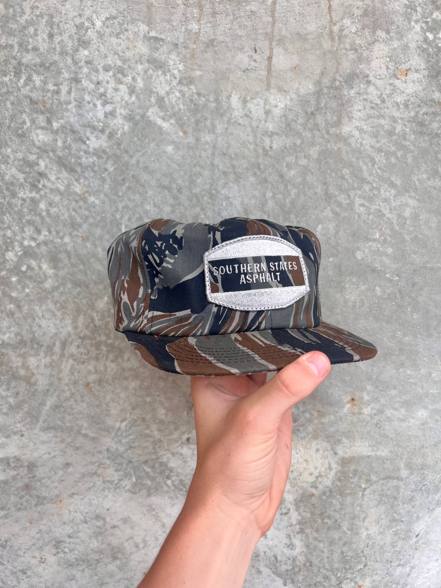 Vintage Camo Patch Trucker Hat - (OS)