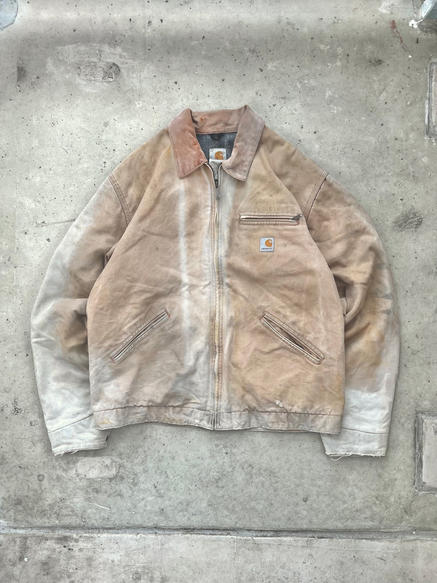 Vintage 00s Faded Detroit Jacket - (XXL)