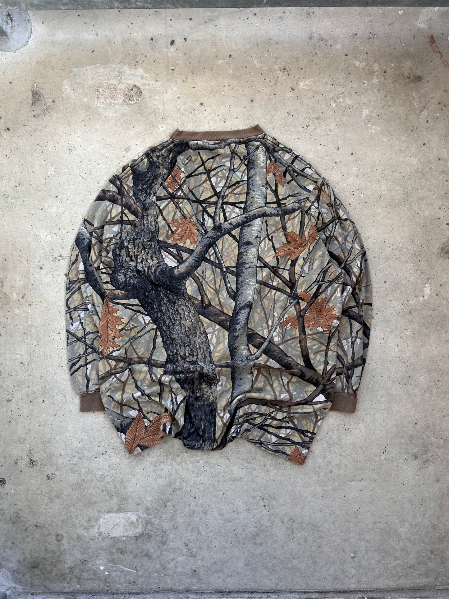 Vintage Camo Pocket Long Sleeve - (L)