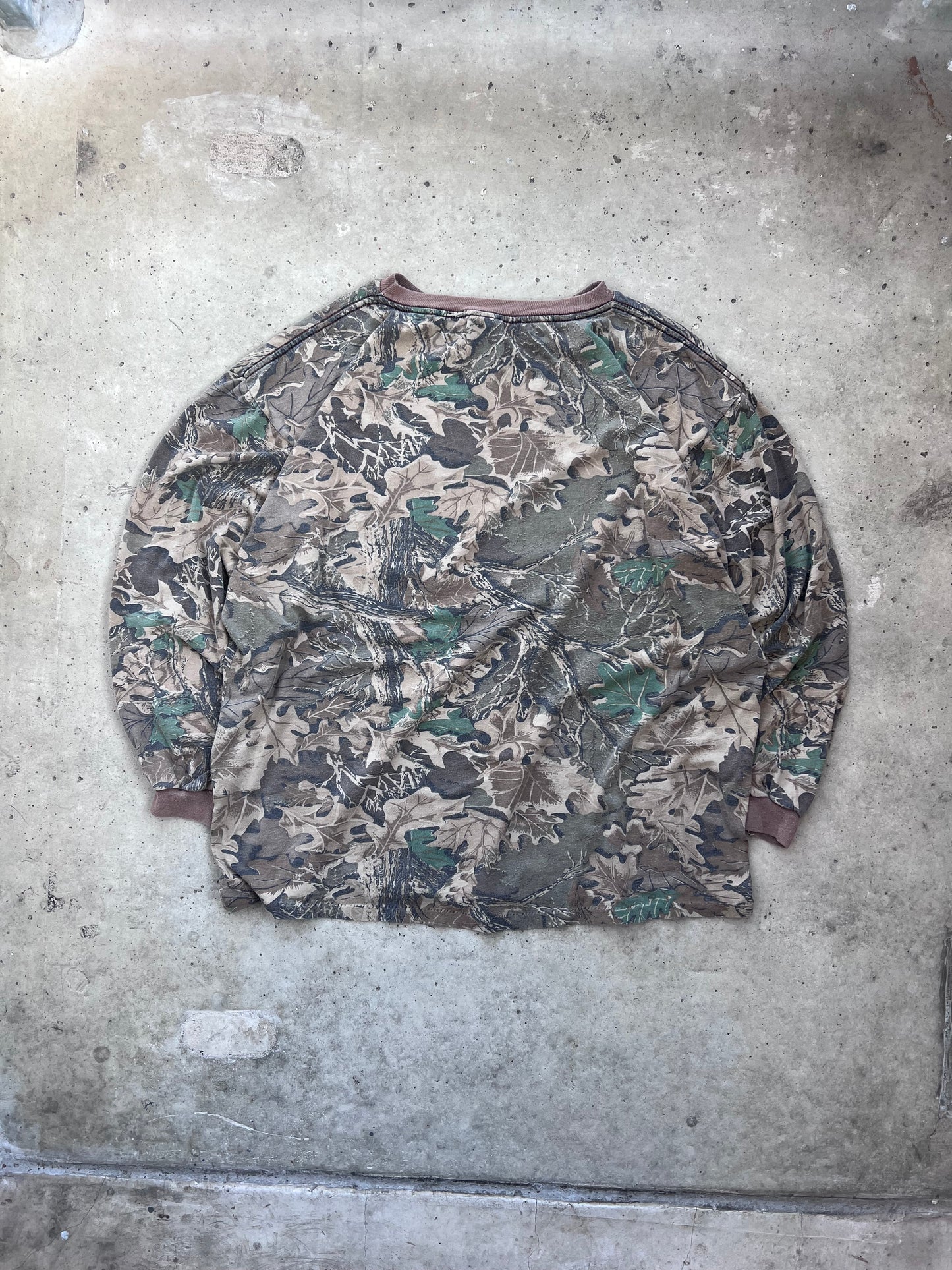 Vintage 90s Camo Pocket Shirt - (XL)