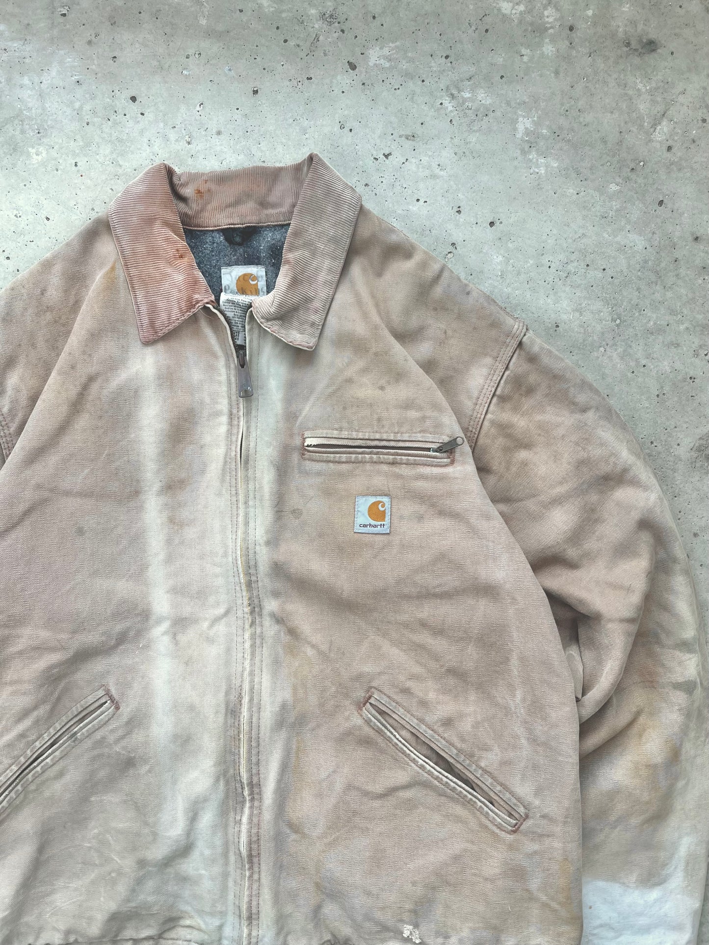Vintage 00s Faded Detroit Jacket - (XXL)