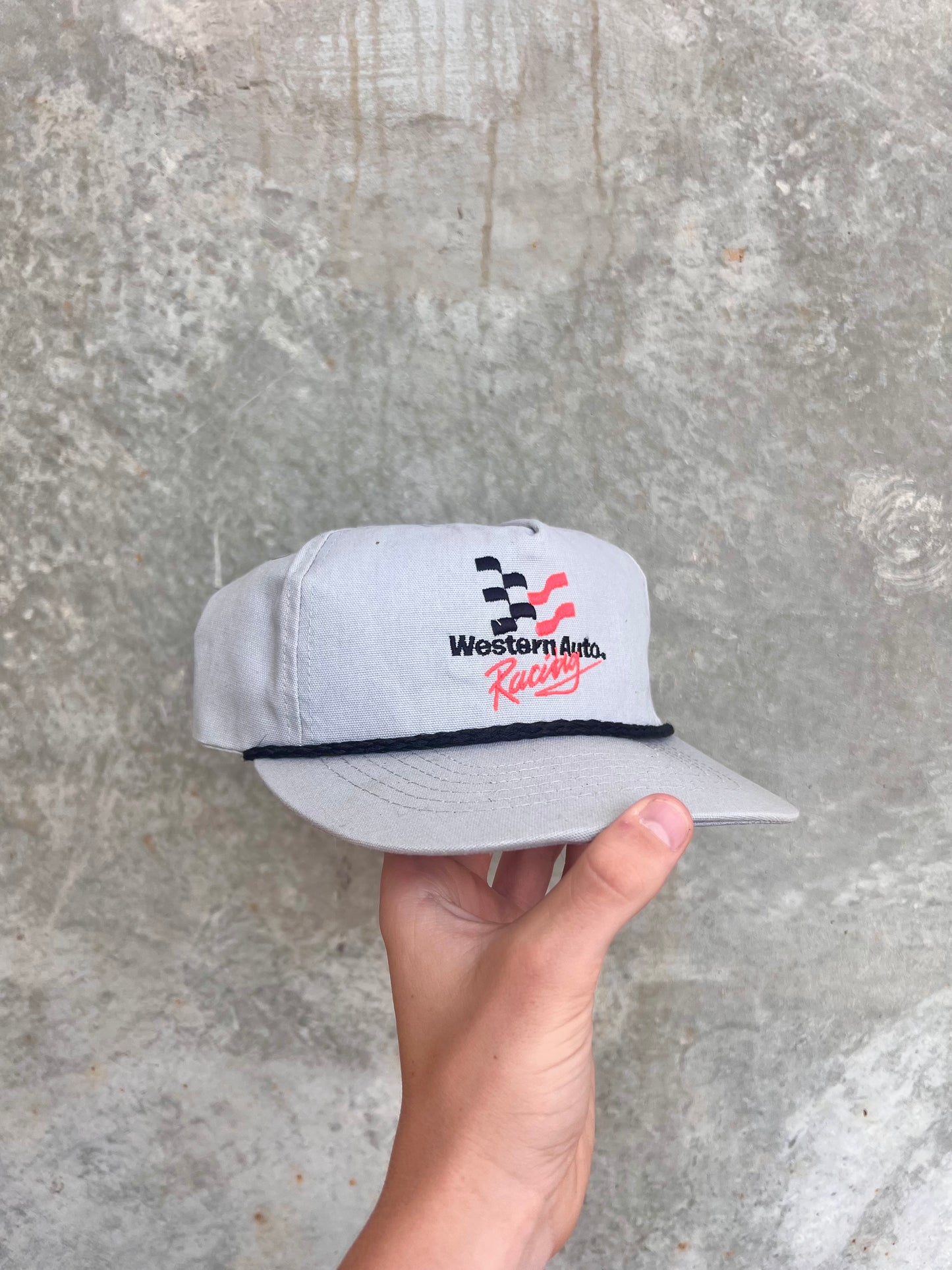 Vintage Western Auto Racing Hat - (OS)