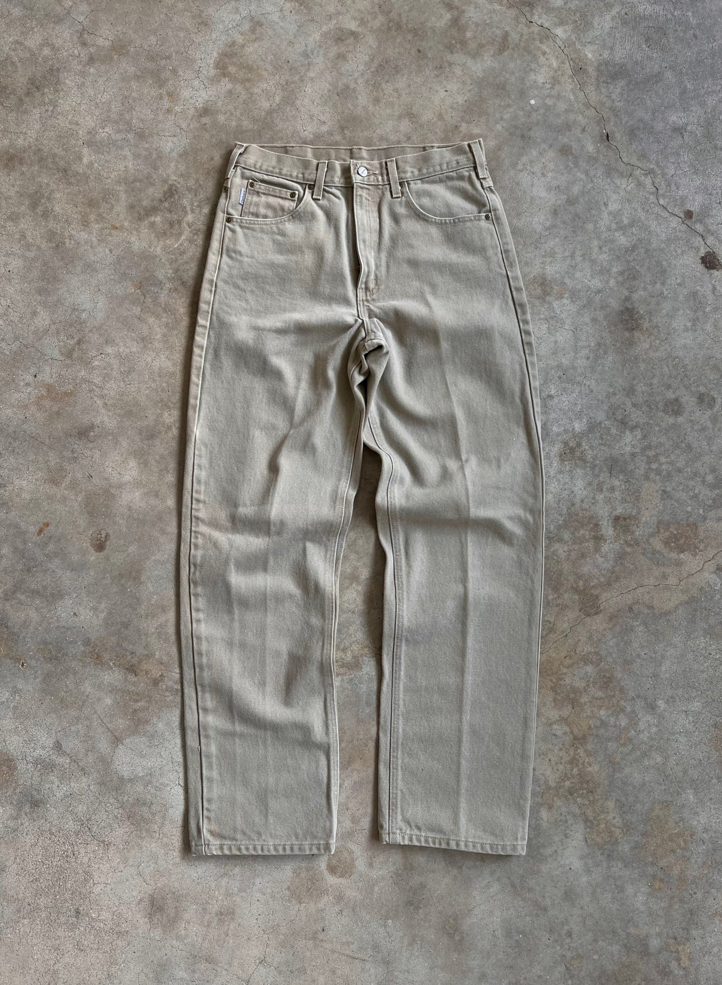 Vintage Tan Carhartt Pants - (30)
