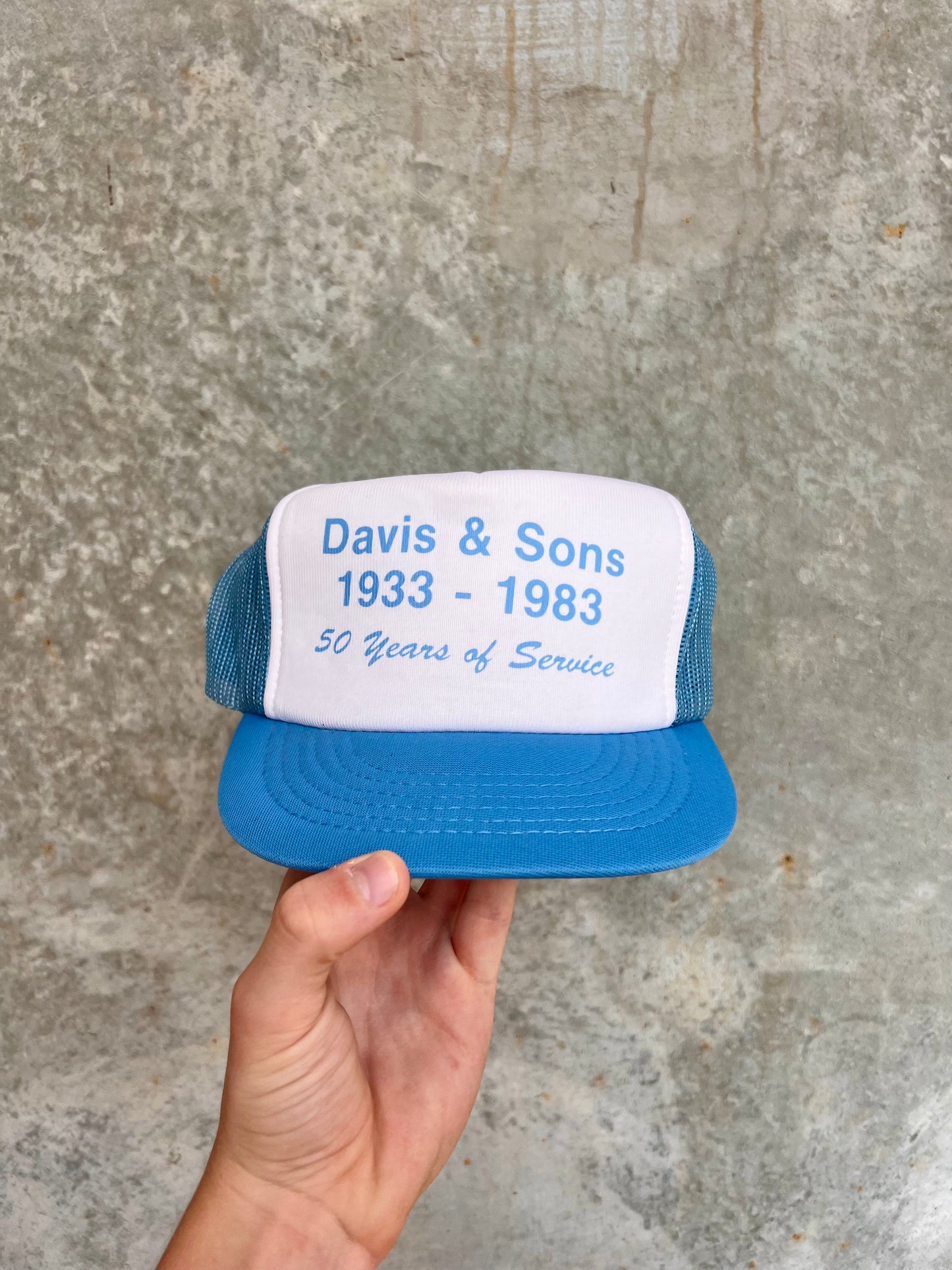 Vintage 80s Two Tone Trucker Hat - (OS)