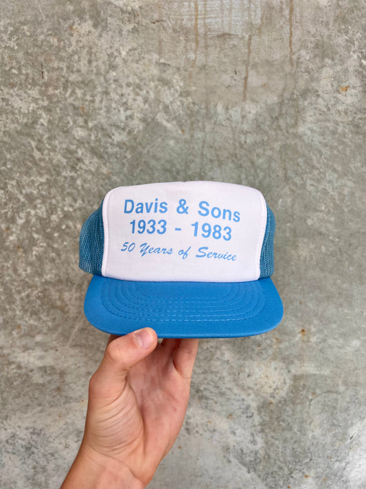 Vintage 80s Two Tone Trucker Hat - (OS)