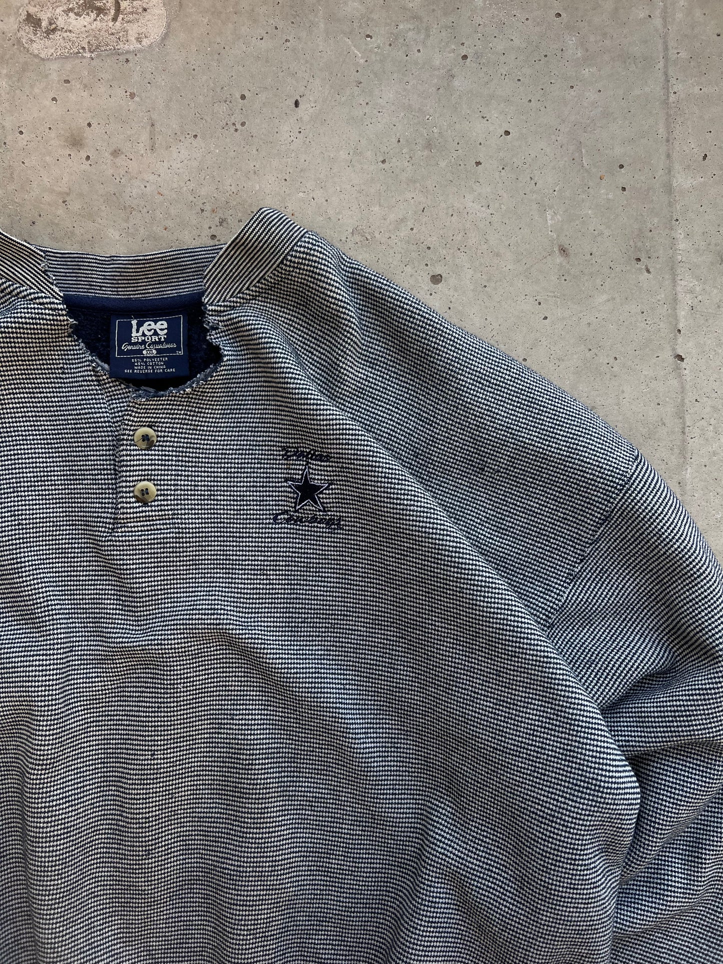 Vintage 90s Cowboys Chopped Pullover - (XXL)