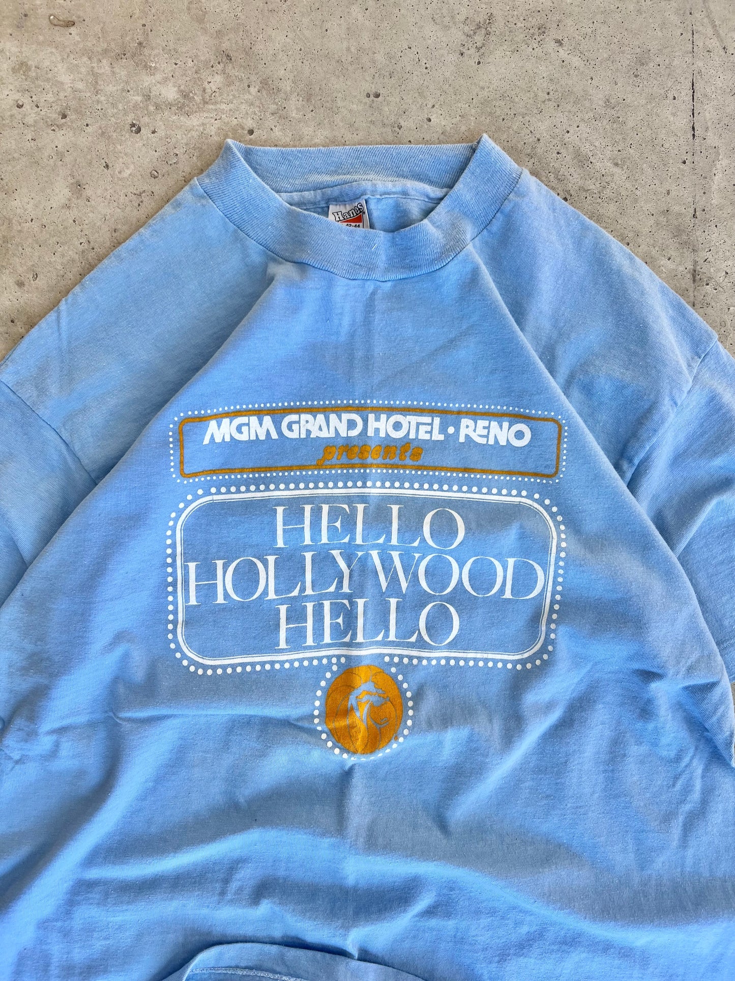 Vintage Hello Hollywood Hello Tee - (L)