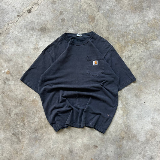 Navy Carhartt Tee - (M)