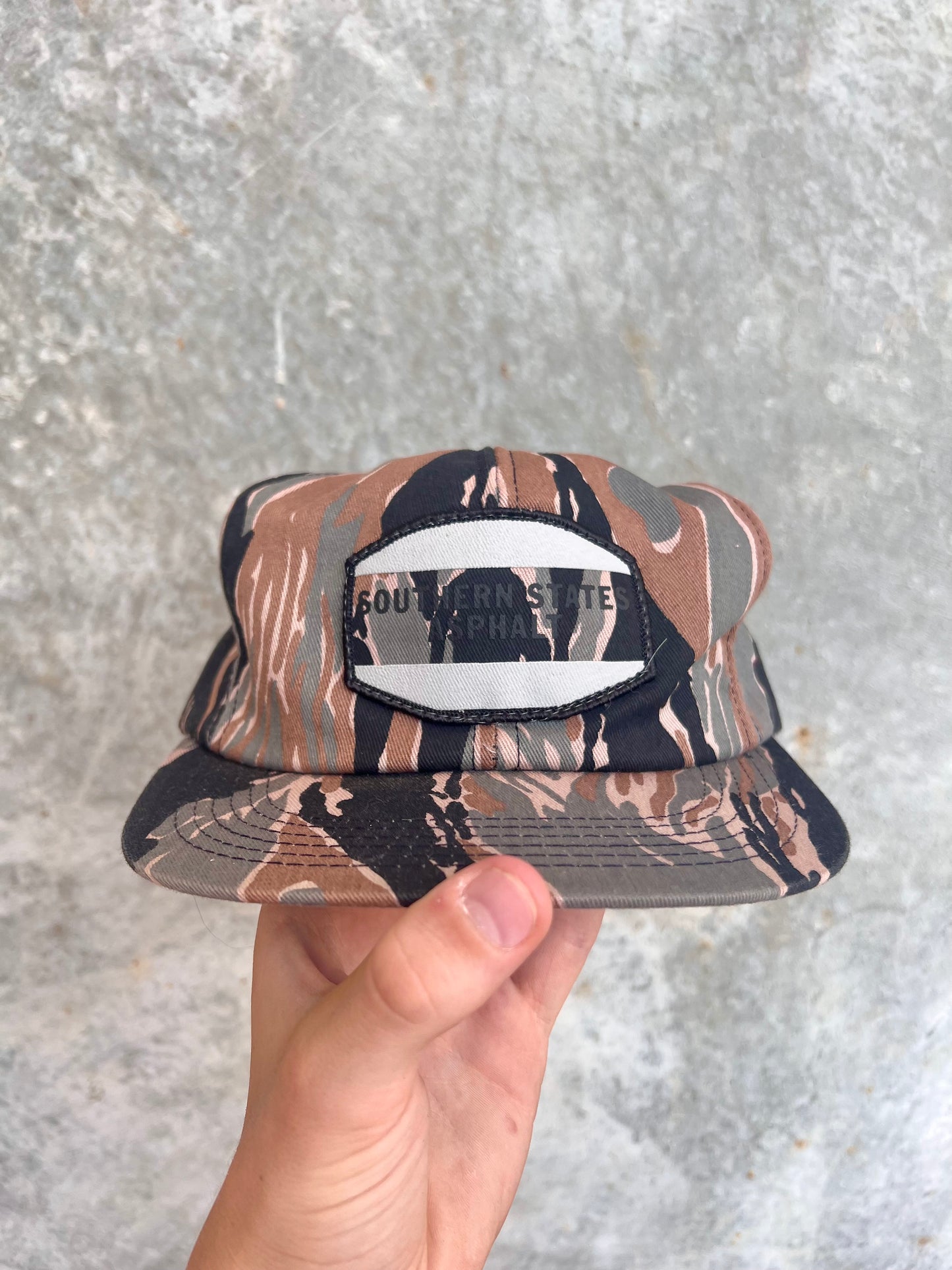 Vintage Camo Patch Trucker Hat - (OS)