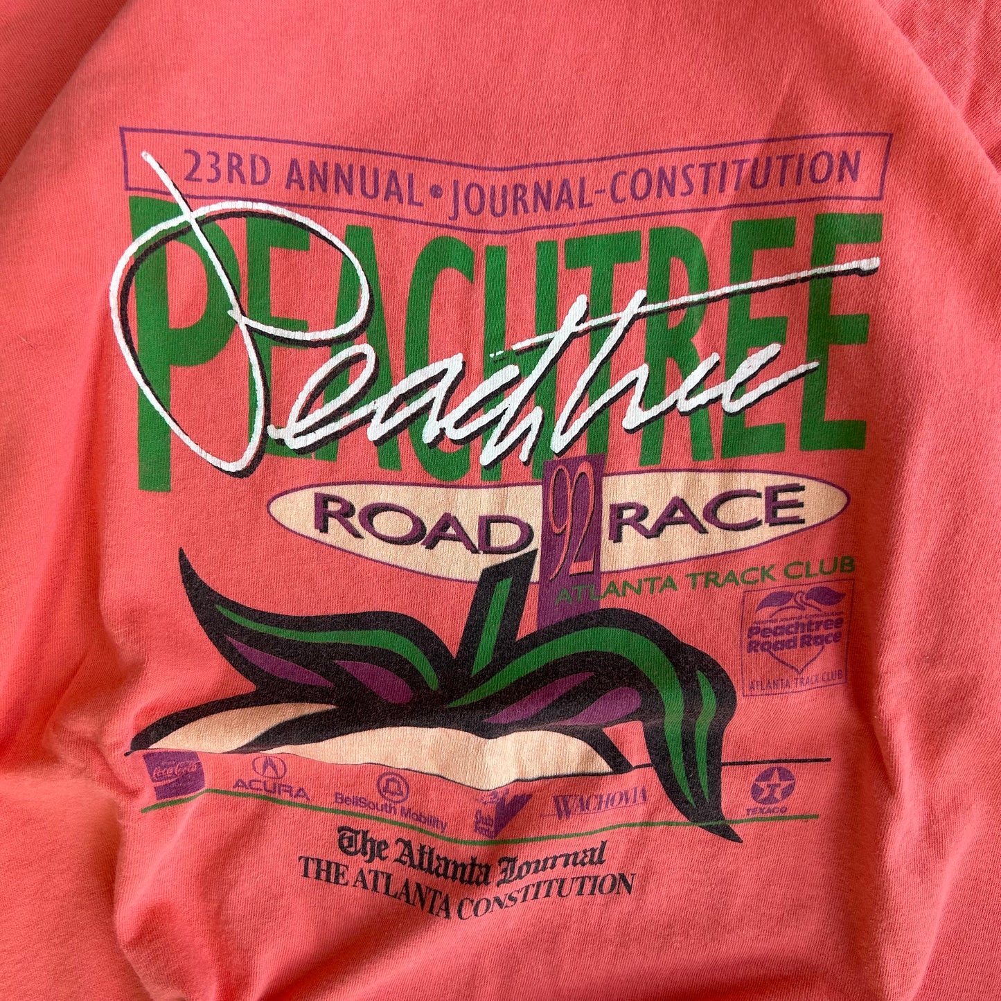 Vintage 92’ Peachtree Race Tee - (XL)