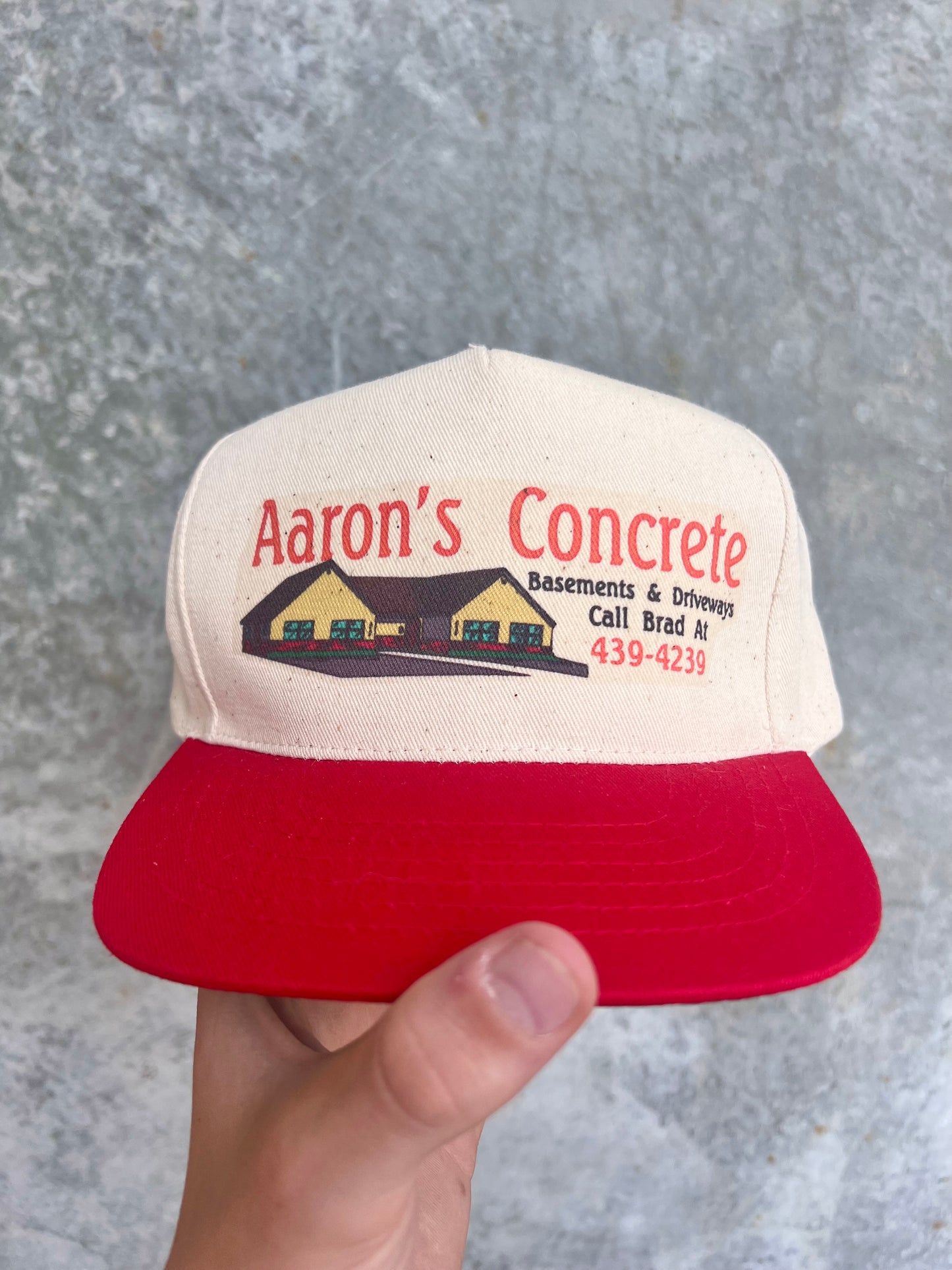 Vintage Brad’s Concrete Hat - (OS)