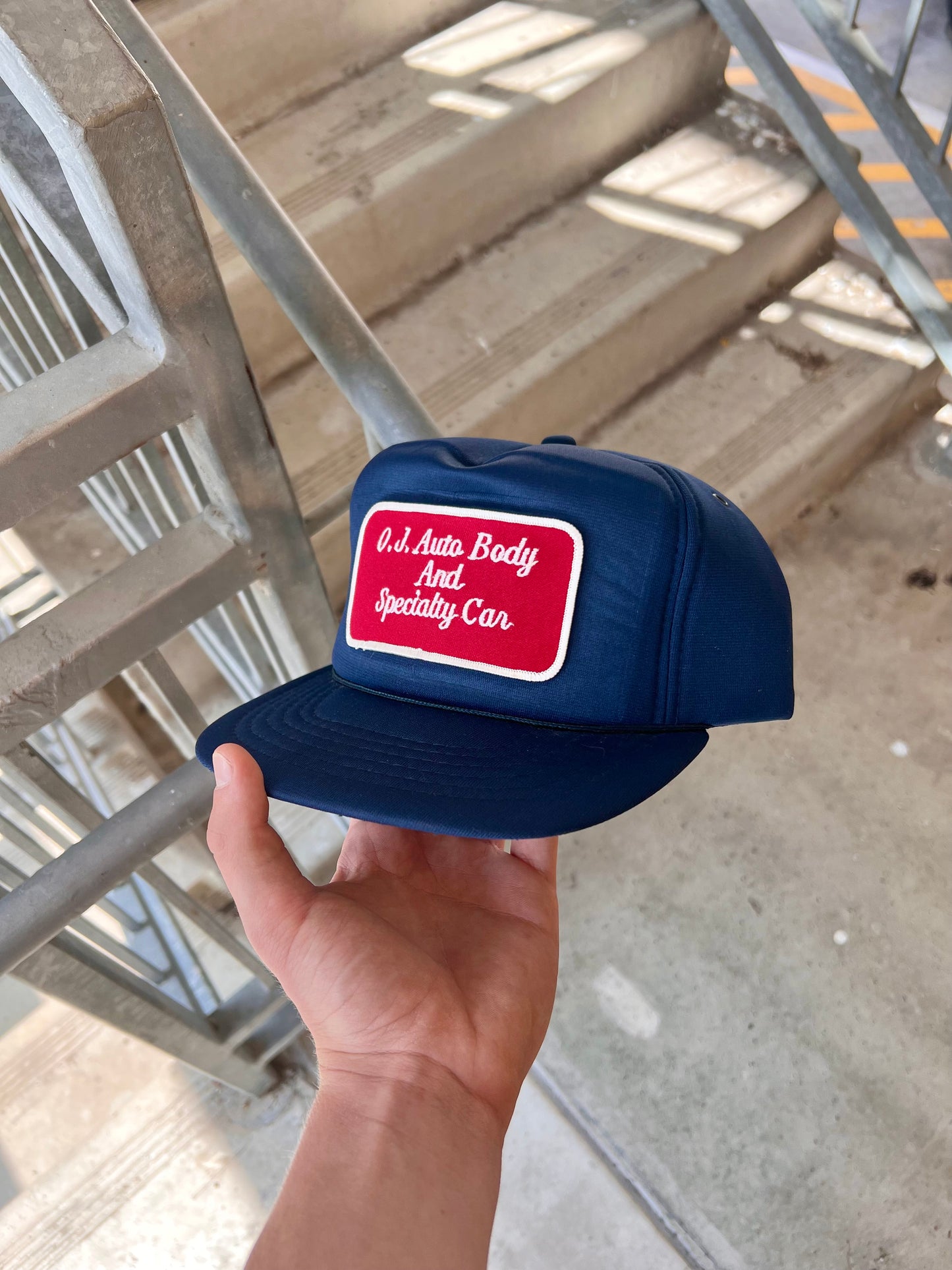 Vintage Patch Body Shop Trucker Hat - (OS)