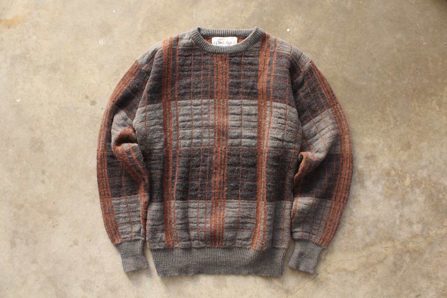 Vintage Brown Sweater- (M)