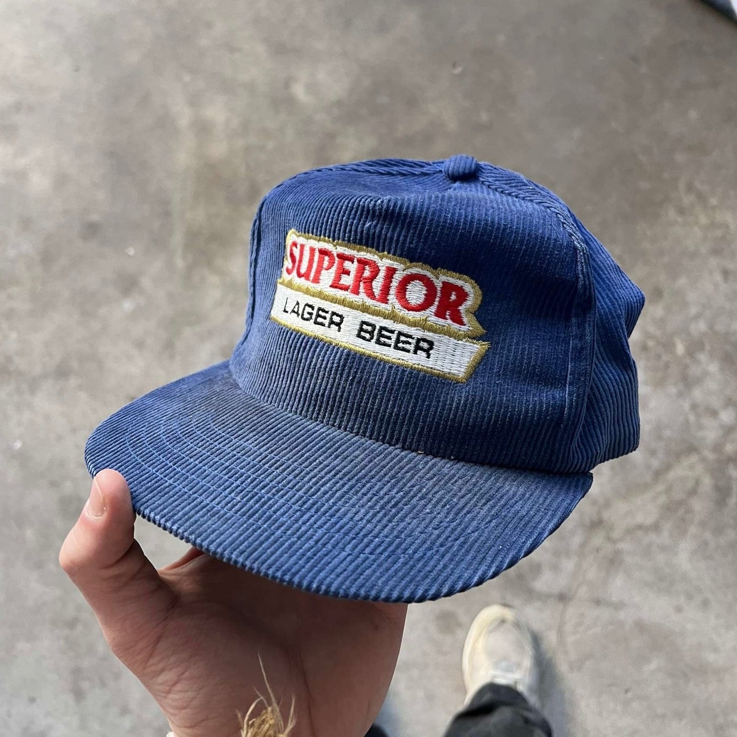 Vintage Superior Lager Beer Snap Back - (OS)