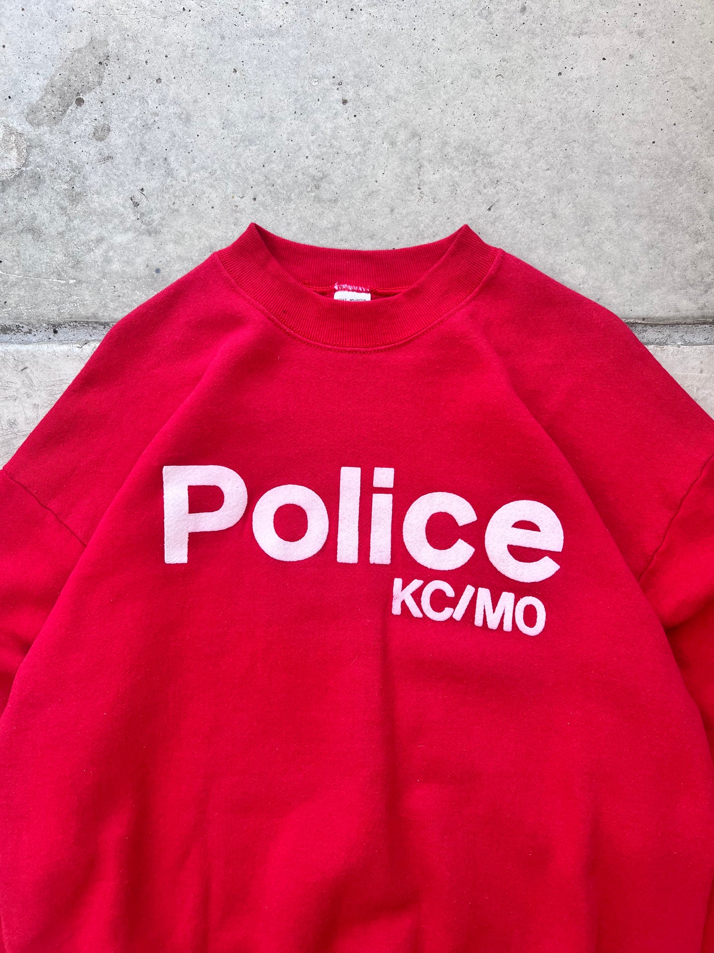 Vintage 90s Kansas City Police Crew - (XL)