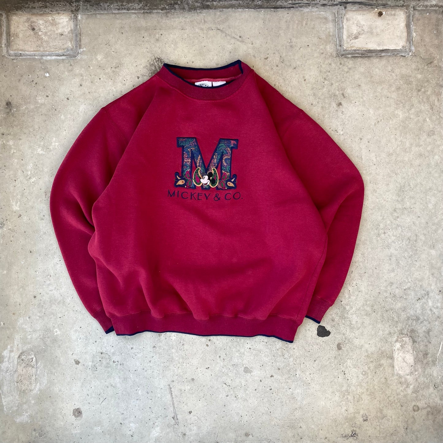 Vintage 90s Mickey & Co. Crewneck- (XL)