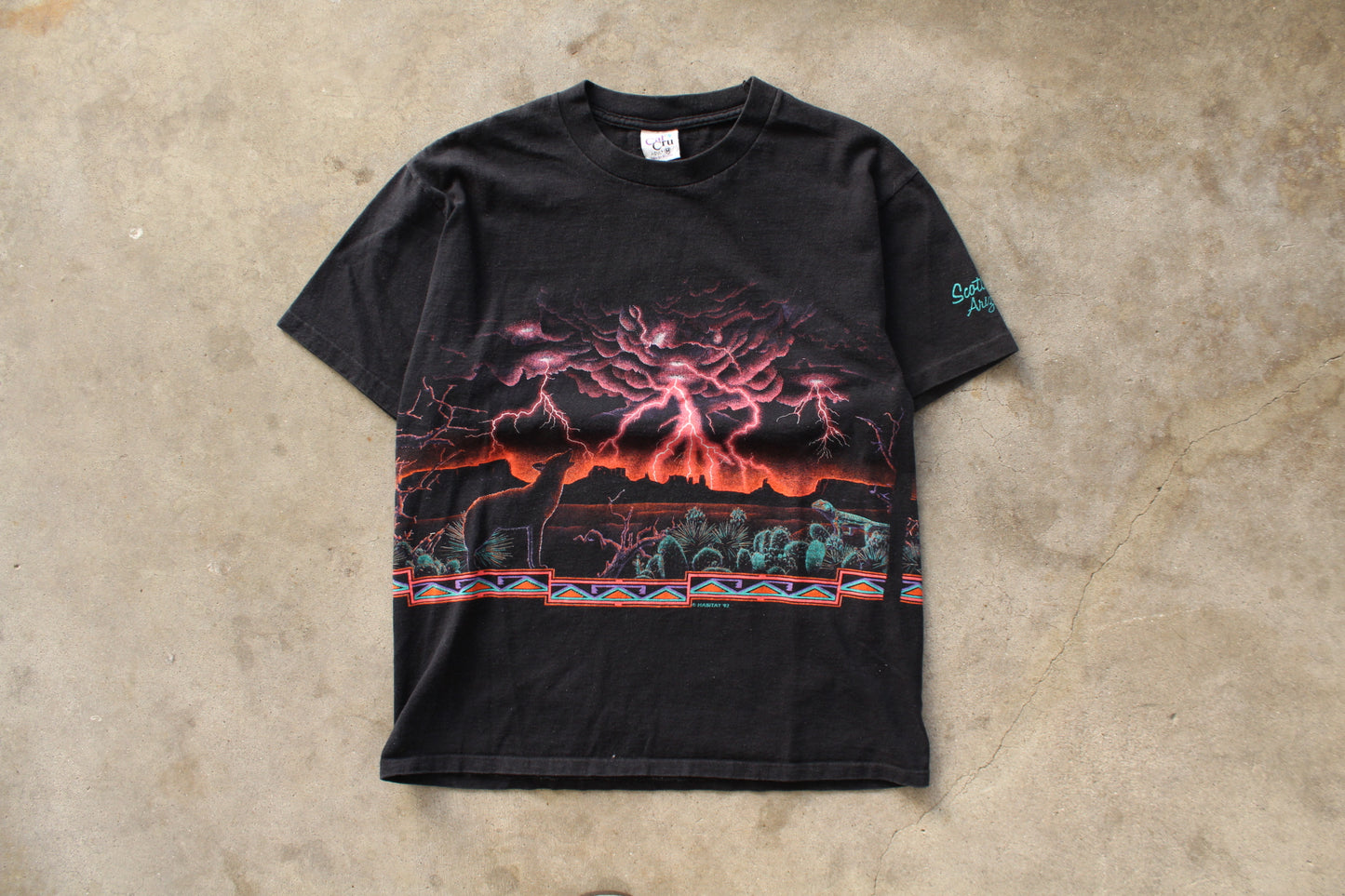 Vintage Habitat Lighting Tee - (M)