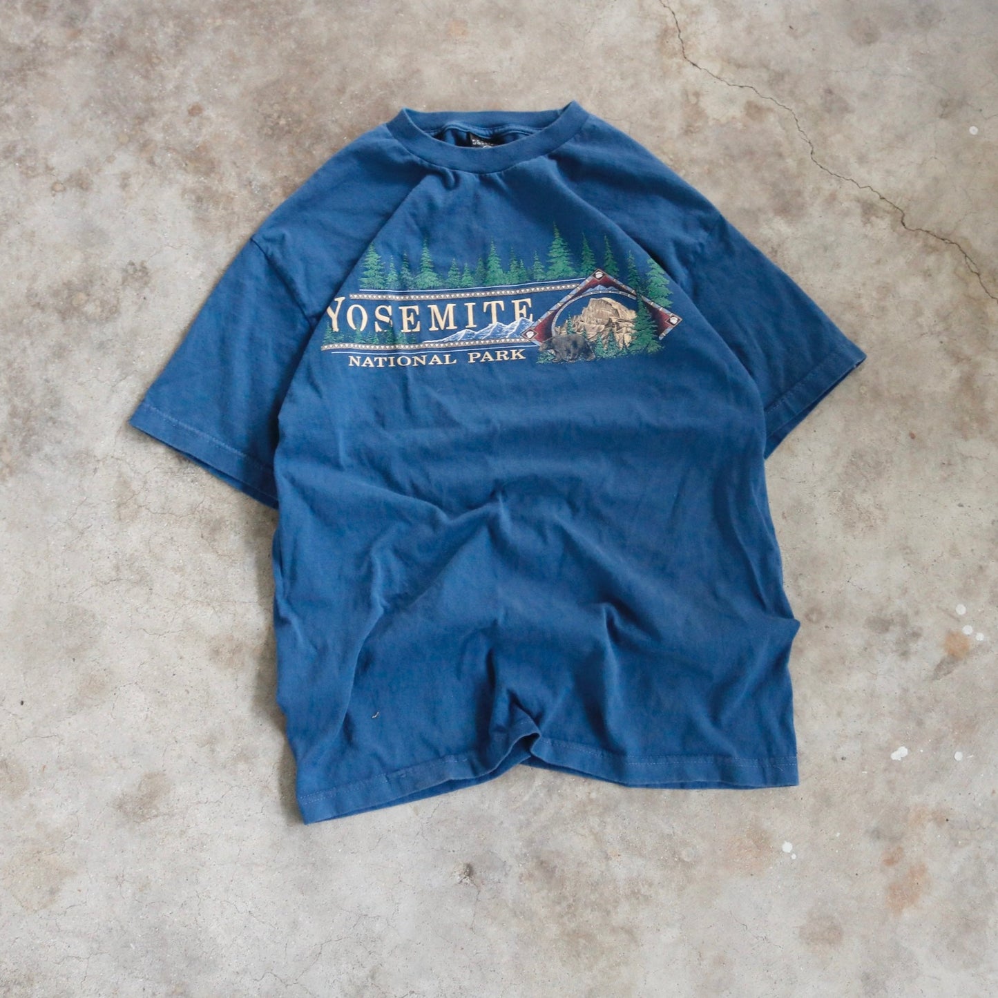 Vintage Yosemite Blue Tee - (L)