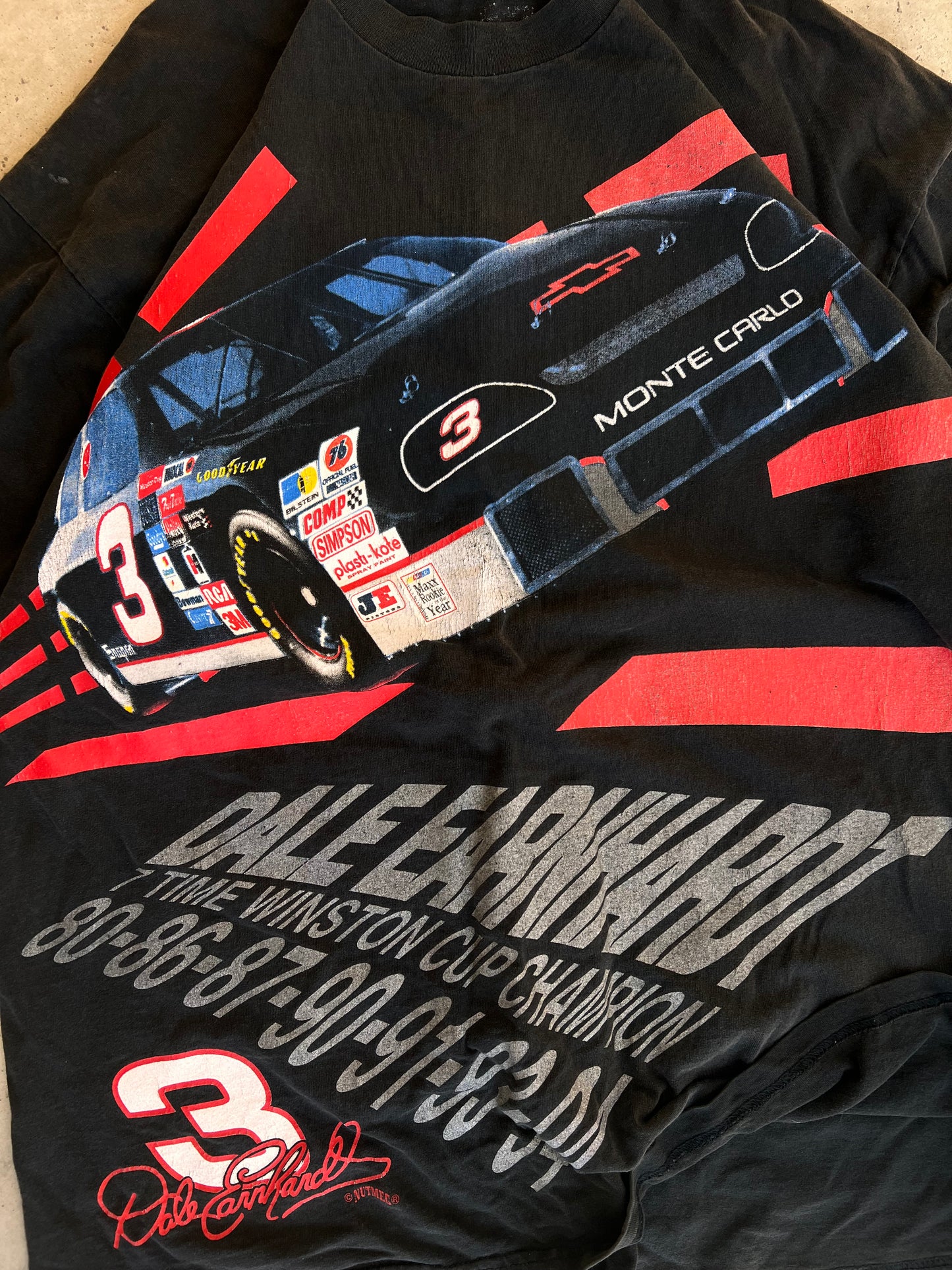 Vintage 94’ Dale Earnhardt Winston Cup Champ Tee - (XL)