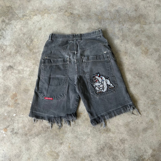 Vintage Y2k JNCO Bulldog Shorts - (30)