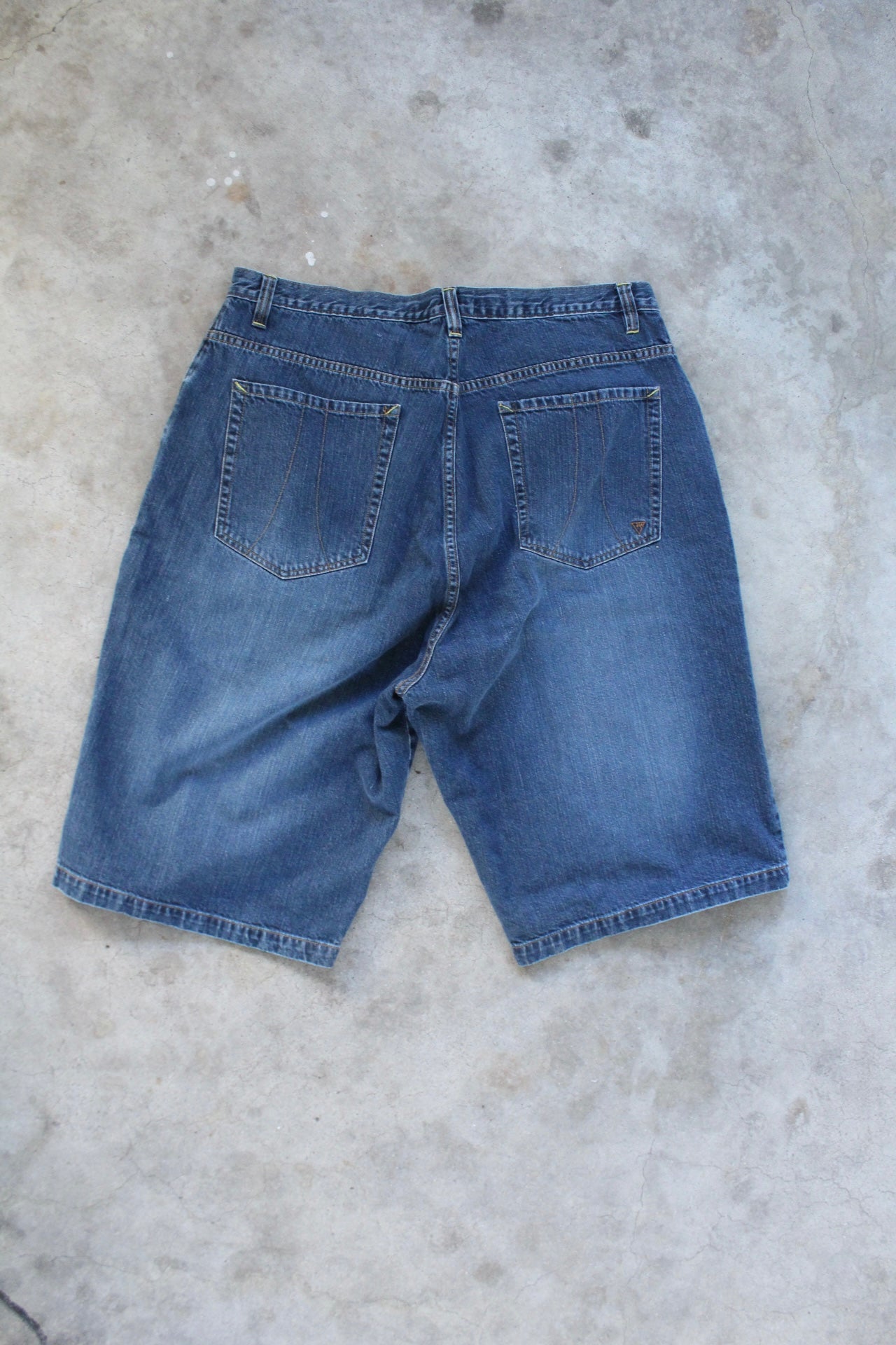 Vintage Y2k Patch Shorts- (42x14)