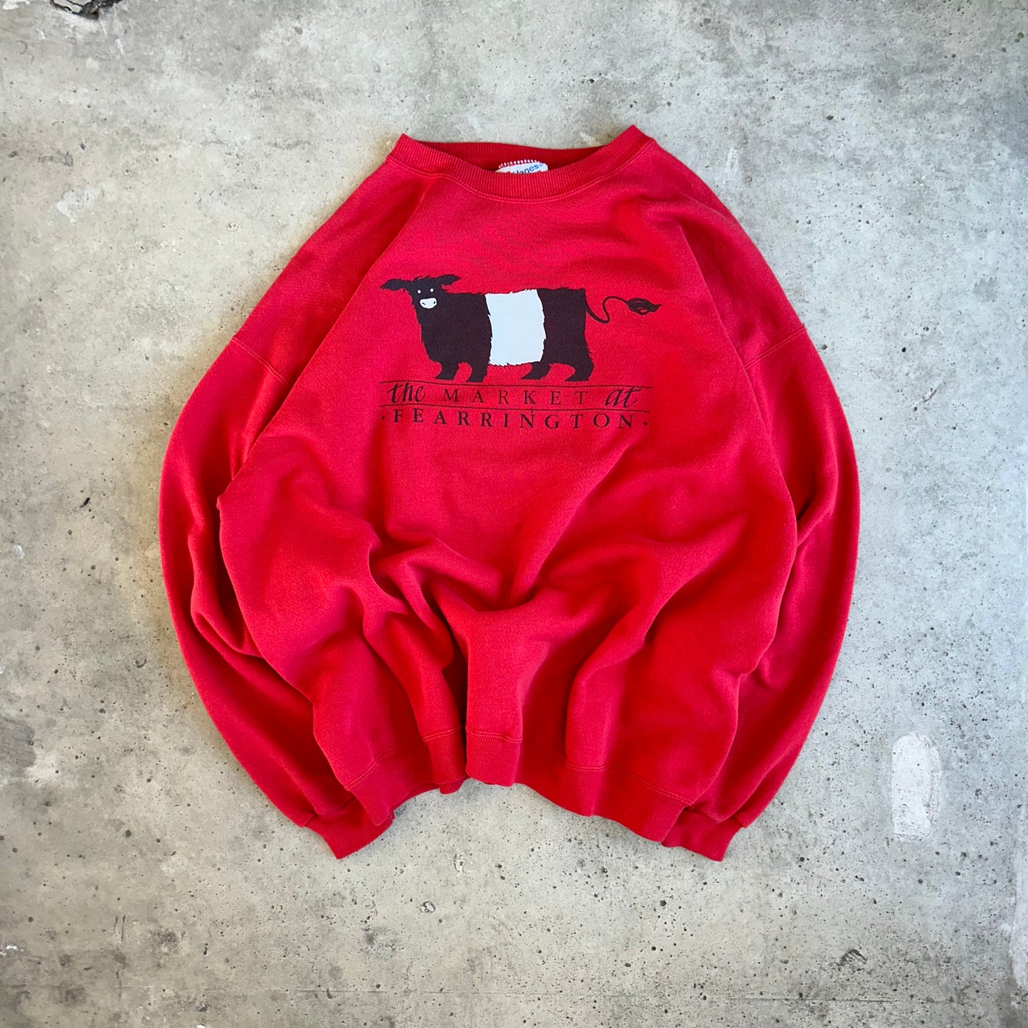 Vintage Cow Crewneck - (XL)