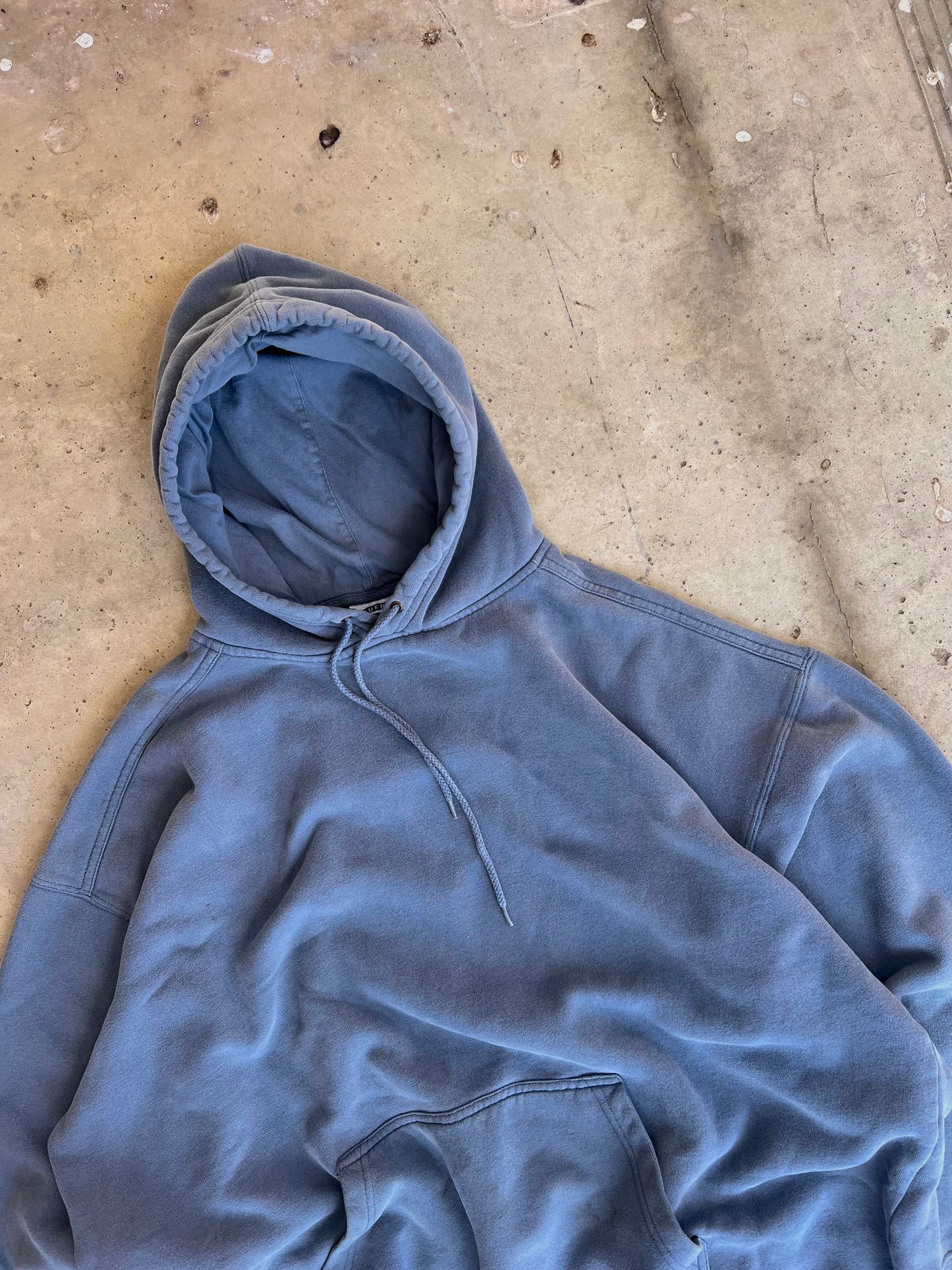 Vintage 90s Lee Blue Hoodie - (XXL)