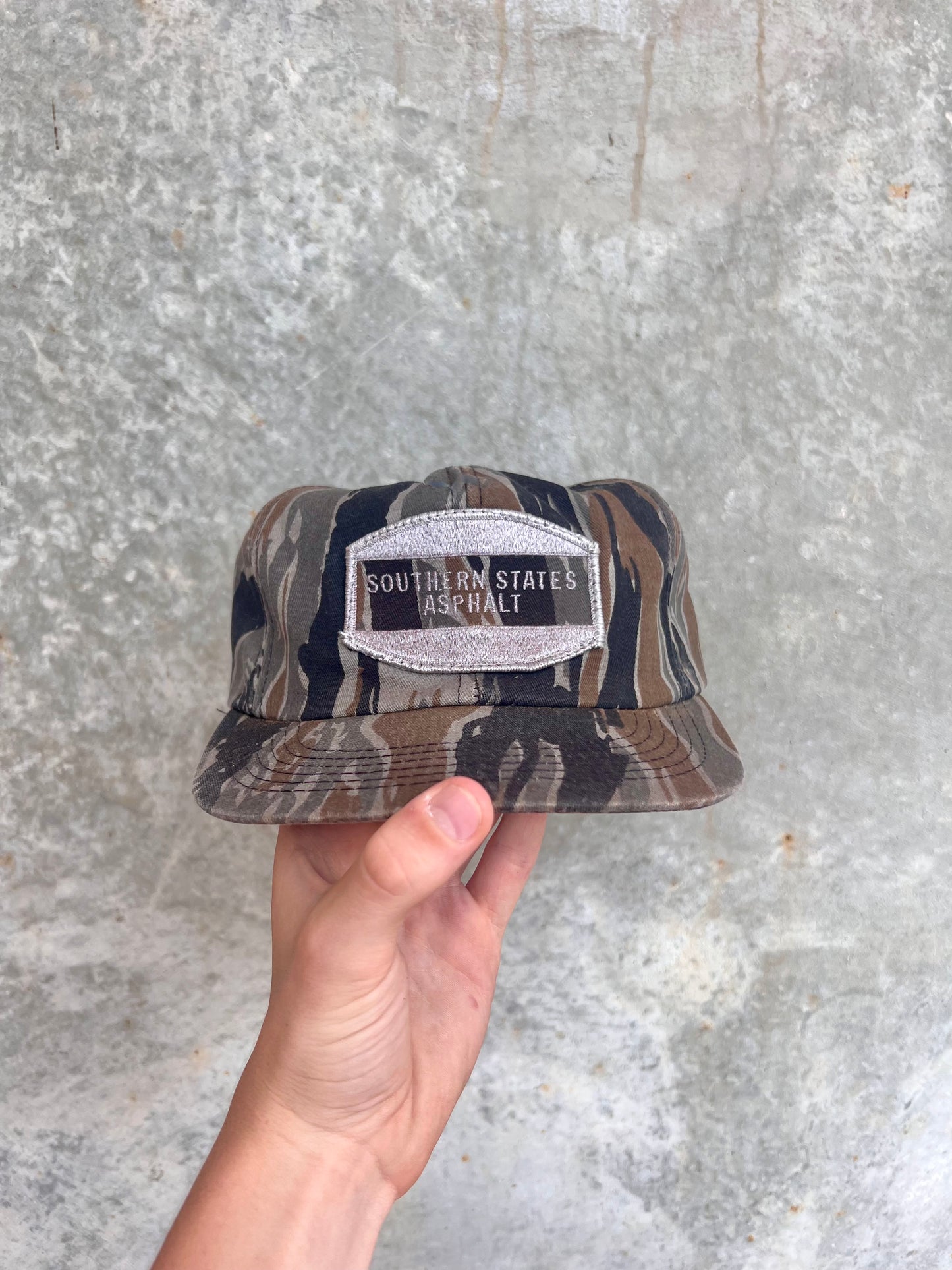 Vintage Camo Patch Trucker Hat - (OS)