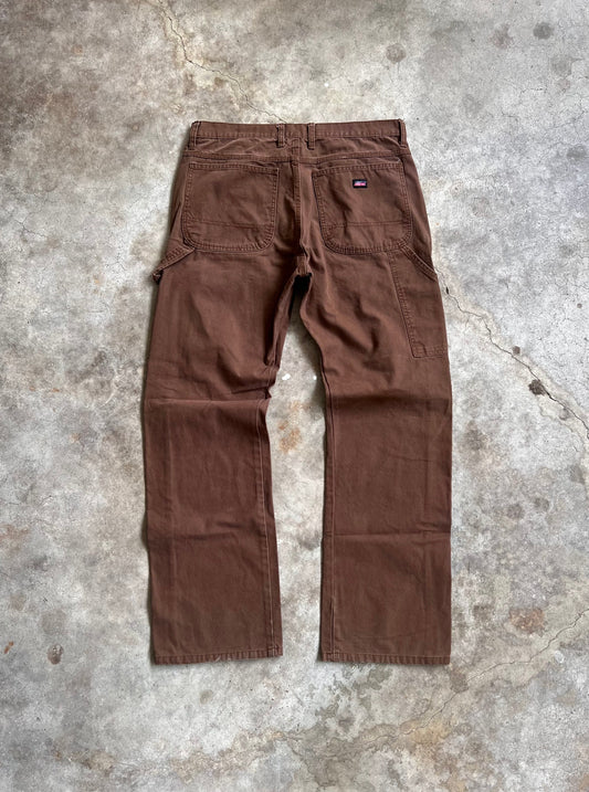 Vintage 00s Dickies Brown Pants - (34)