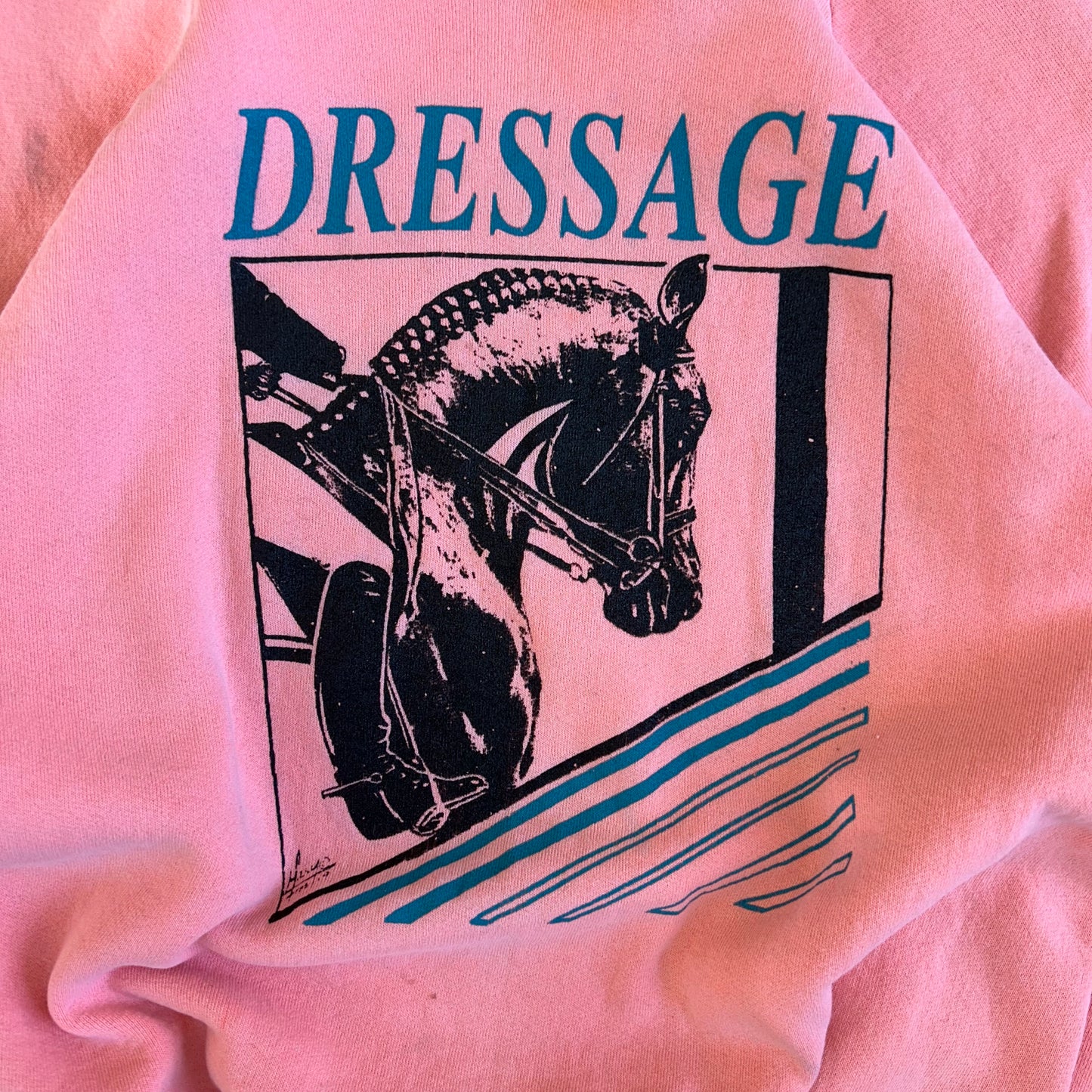 Vintage Dressage Crewneck - (L)