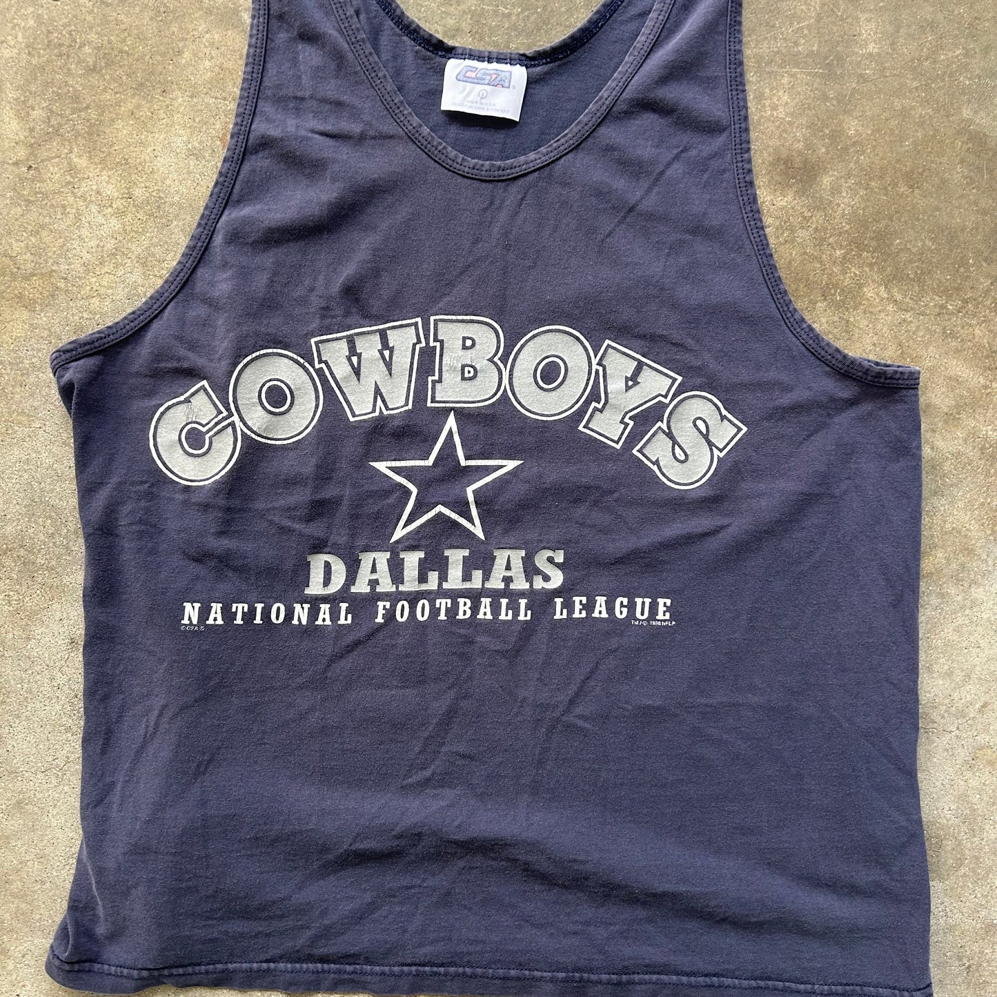 Vintage 90’s Cowboys Tank Top - (L)