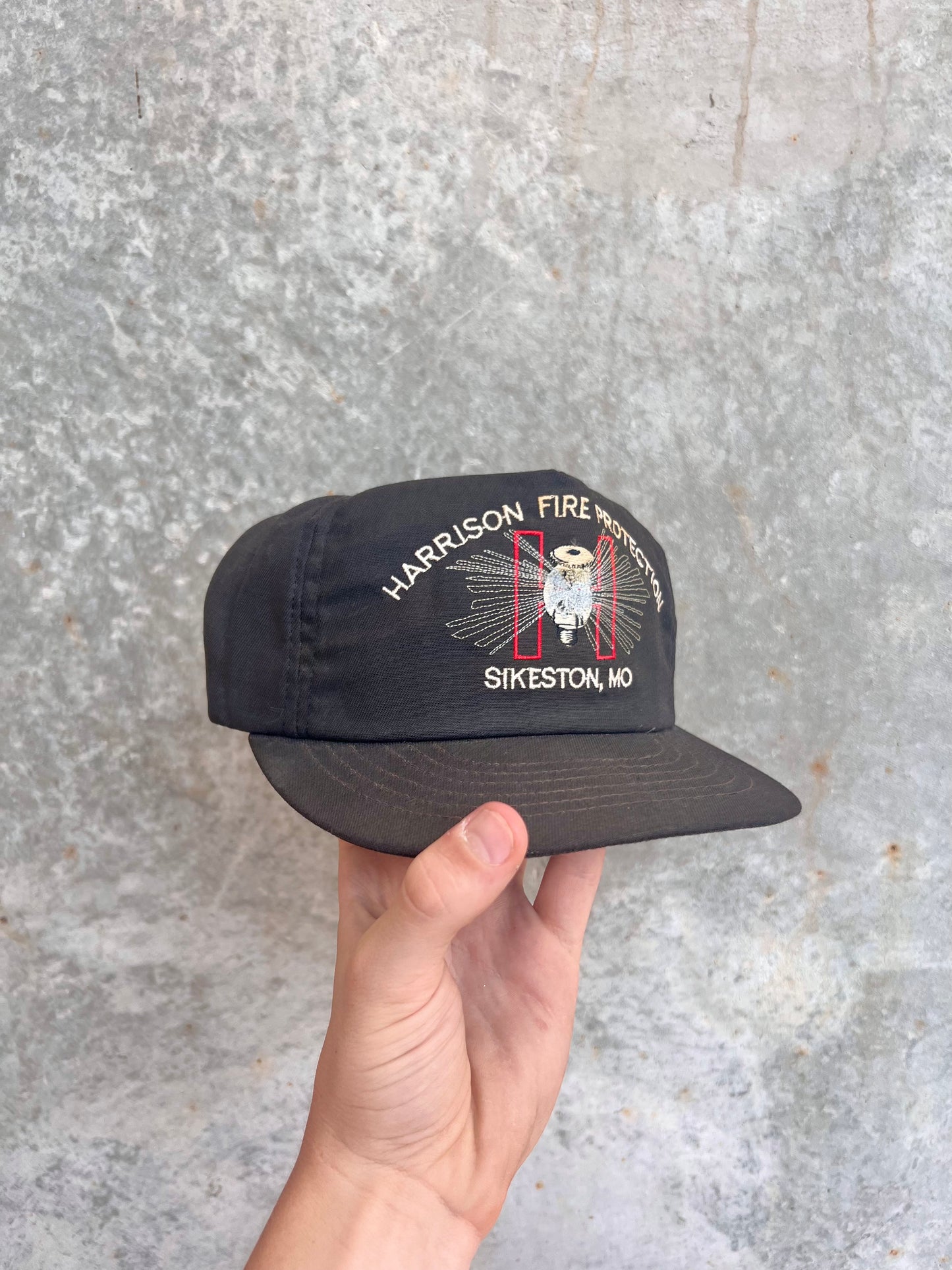 Vintage Faded Black Trucker Hat - (OS)