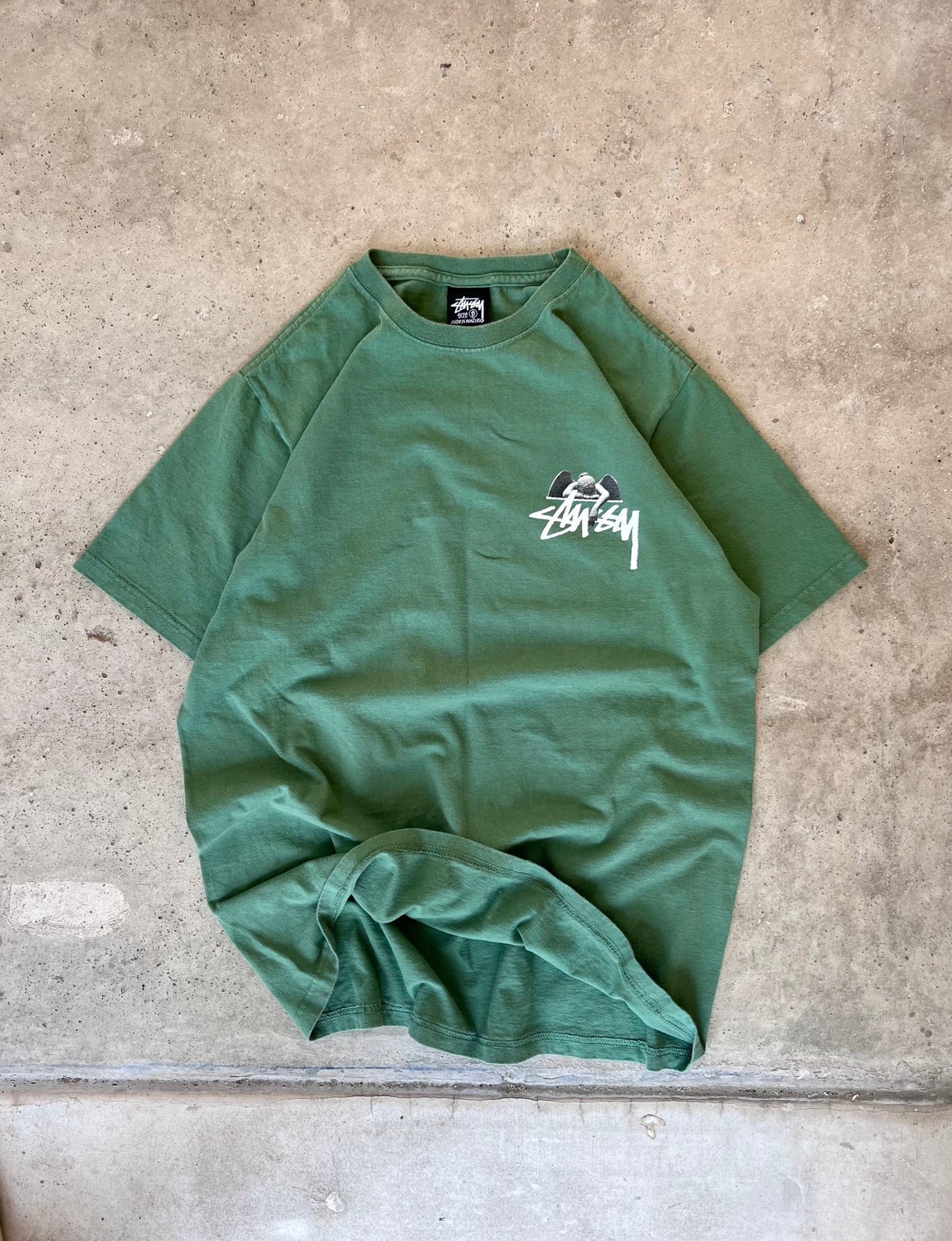 Stussy Green Angel Tee - (M)