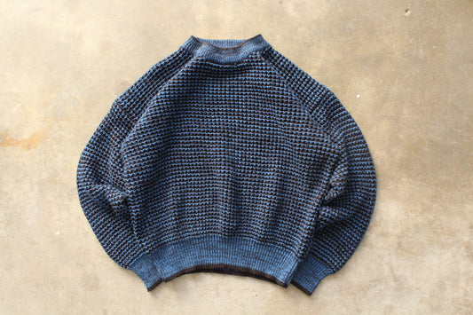 Vintage Knitted Sweater- (M)