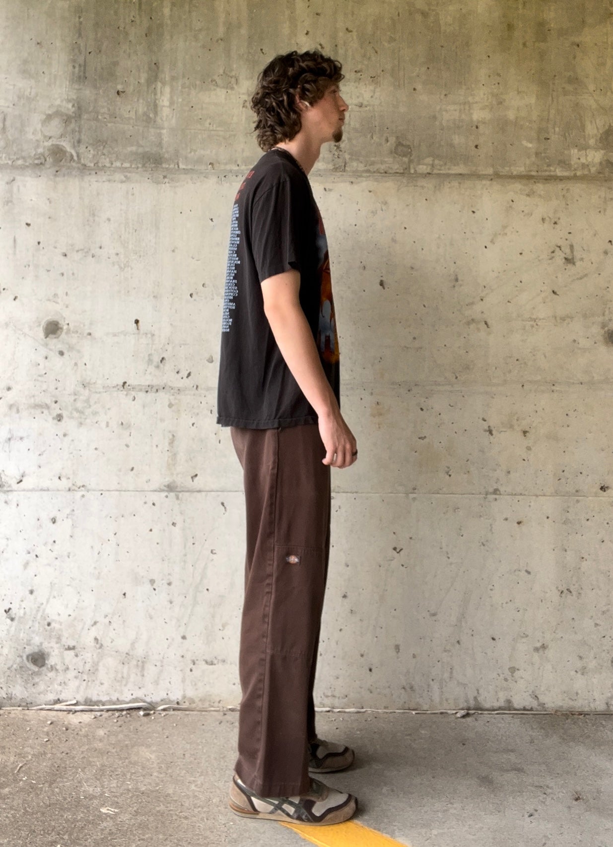 Vintage Mocha Brown Dickies Double Knee Pants - (30x29.5)