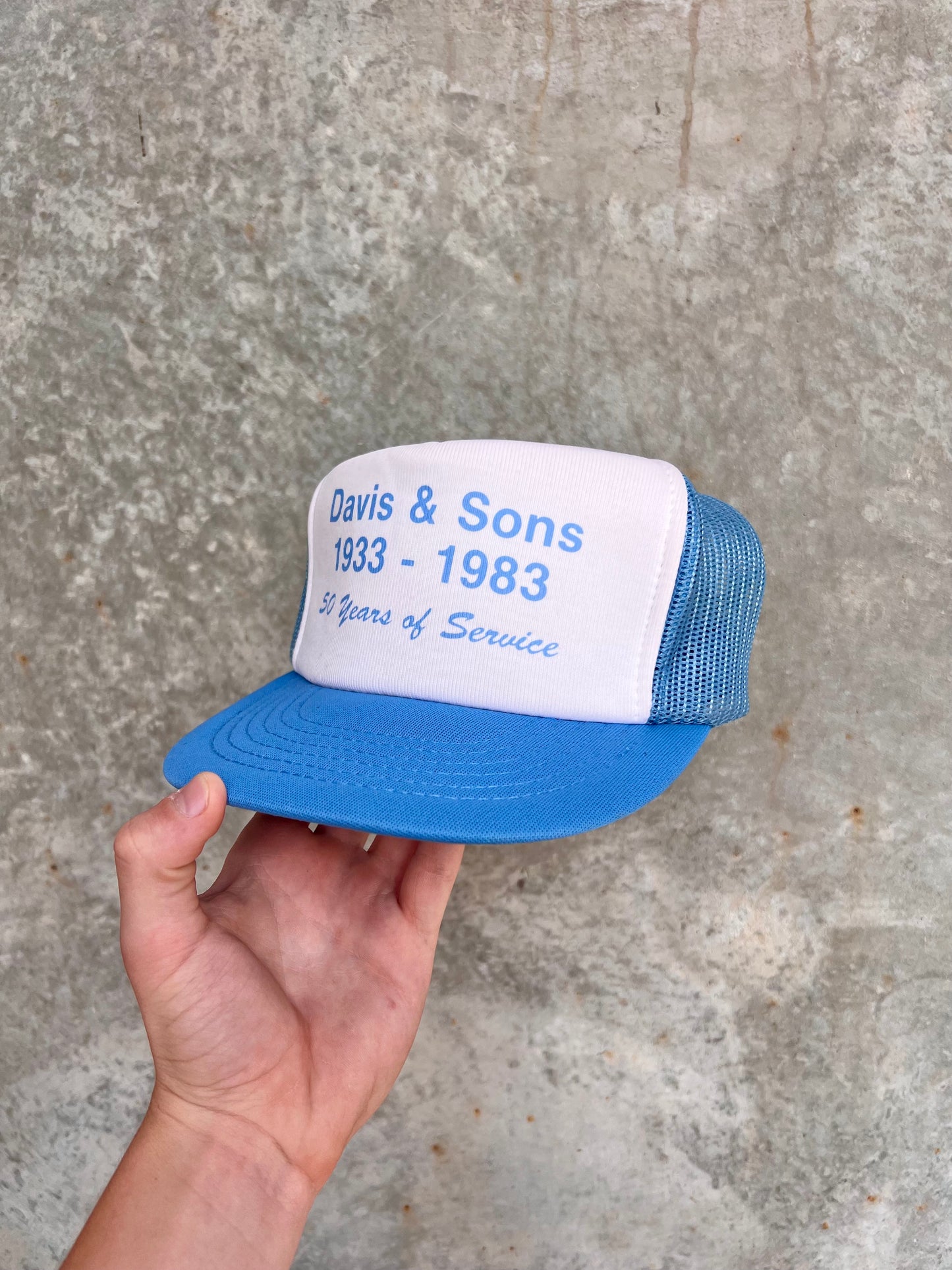 Vintage 80s Two Tone Trucker Hat - (OS)