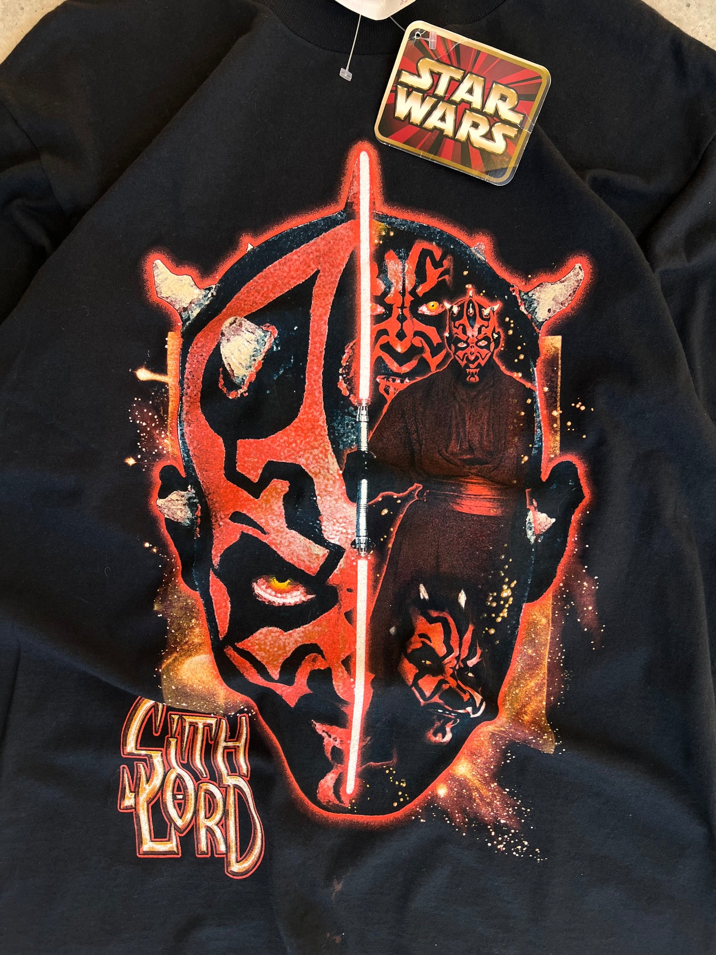 Vintage DSWT 90s Star Wars Darth Maul - (M)