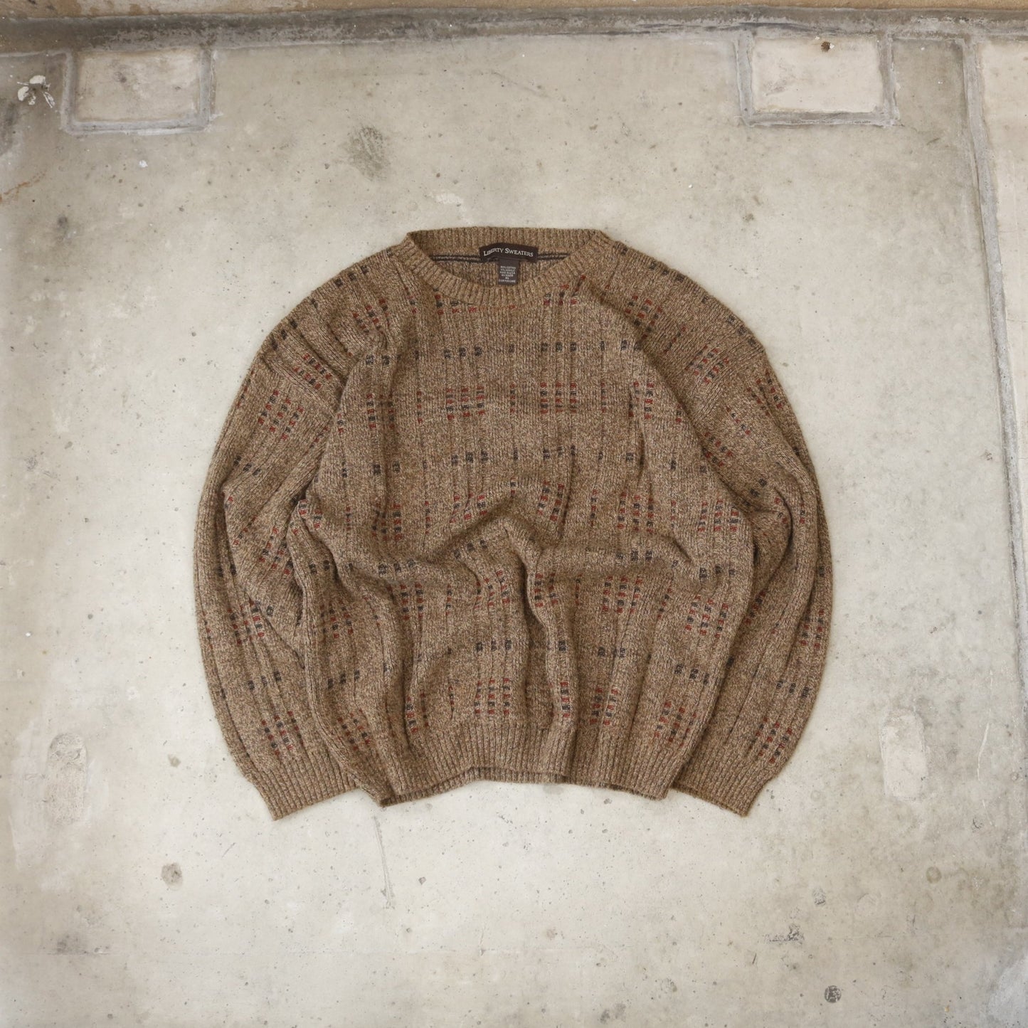 Vintage 90s Brown Sweater - (XL)