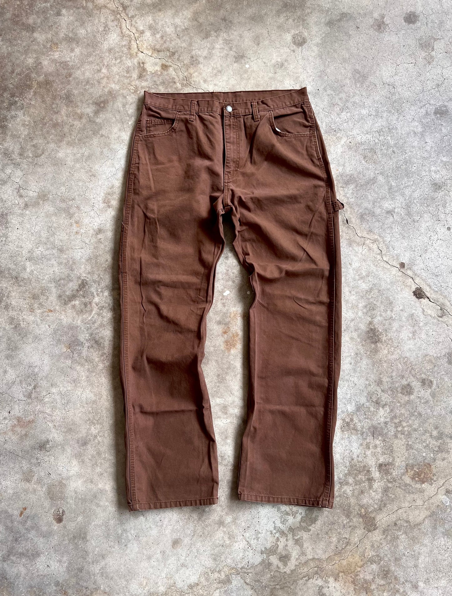 Vintage 00s Dickies Brown Pants - (34)