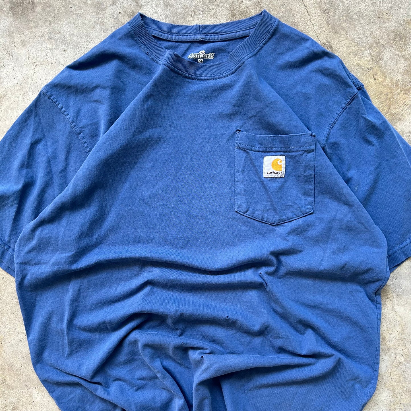 Blue Carhartt Tee - (L)