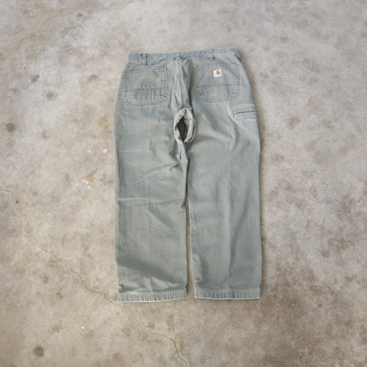 Vintage 00s Green Carhartt Pants - (36x32)