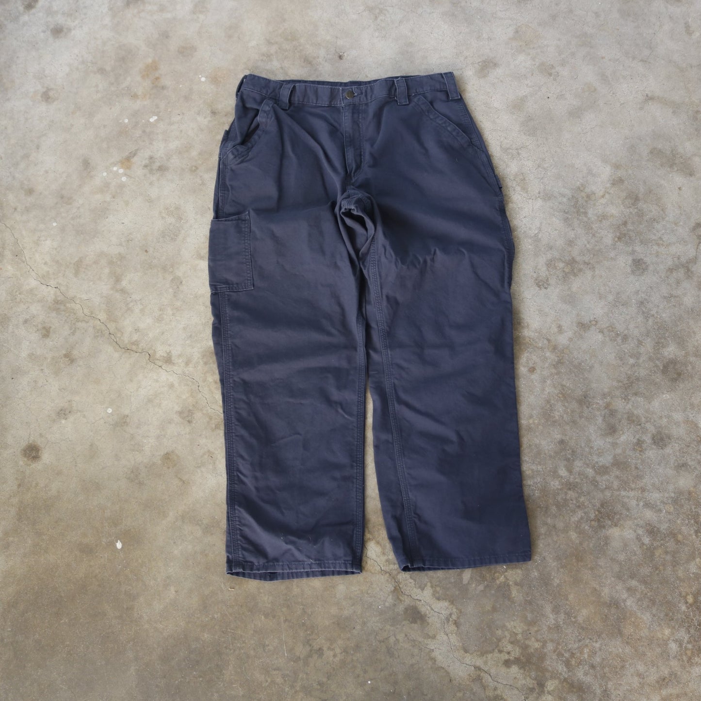 00s Navy Carhartt Pants - (38x30)