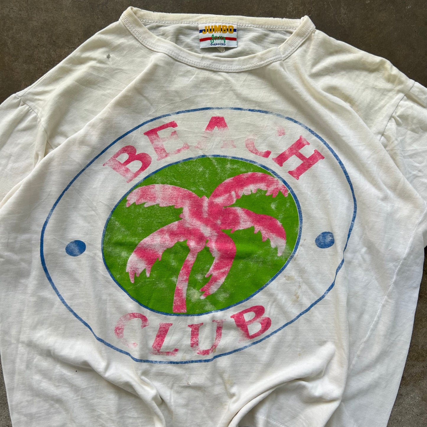 Vintage 80’s Beach Club Tee - (L)