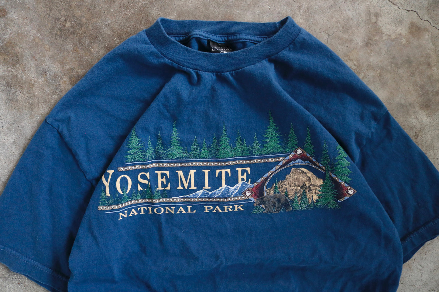 Vintage Yosemite Blue Tee - (L)