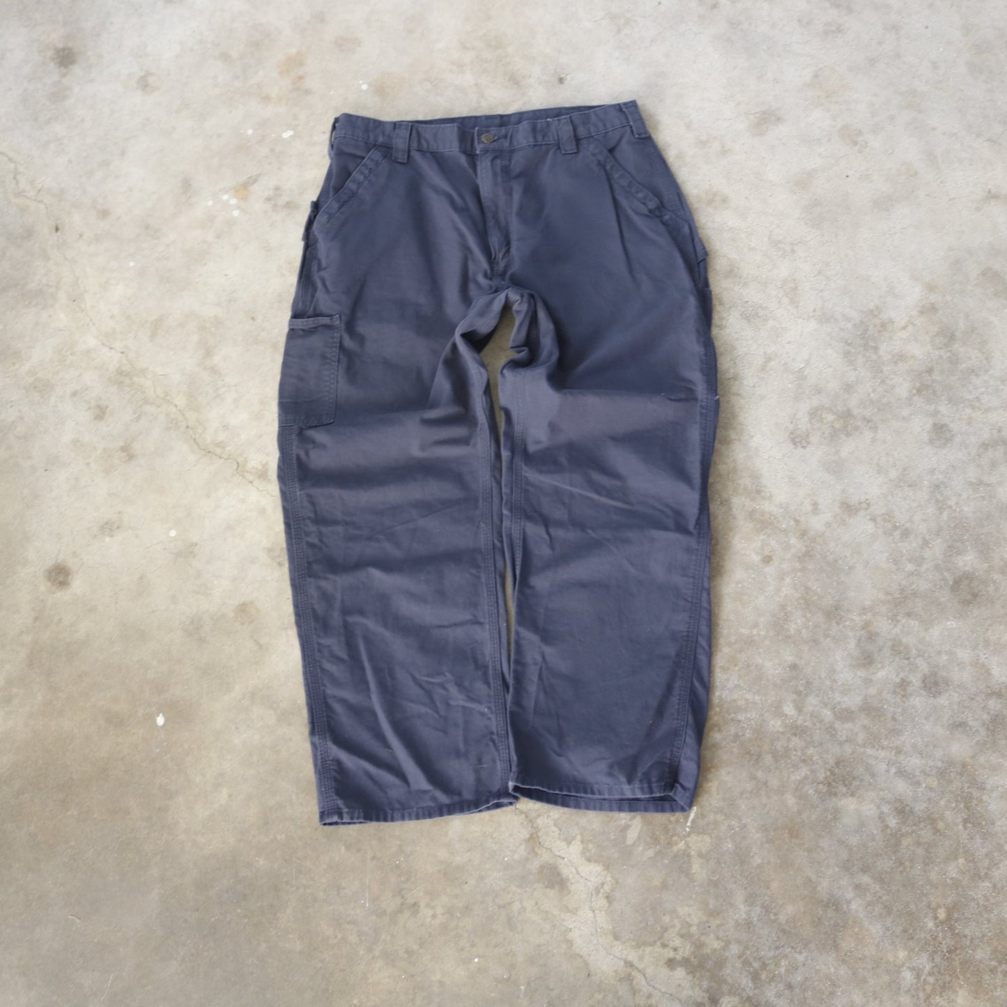 00s Navy Carhartt Pants - (38x30)