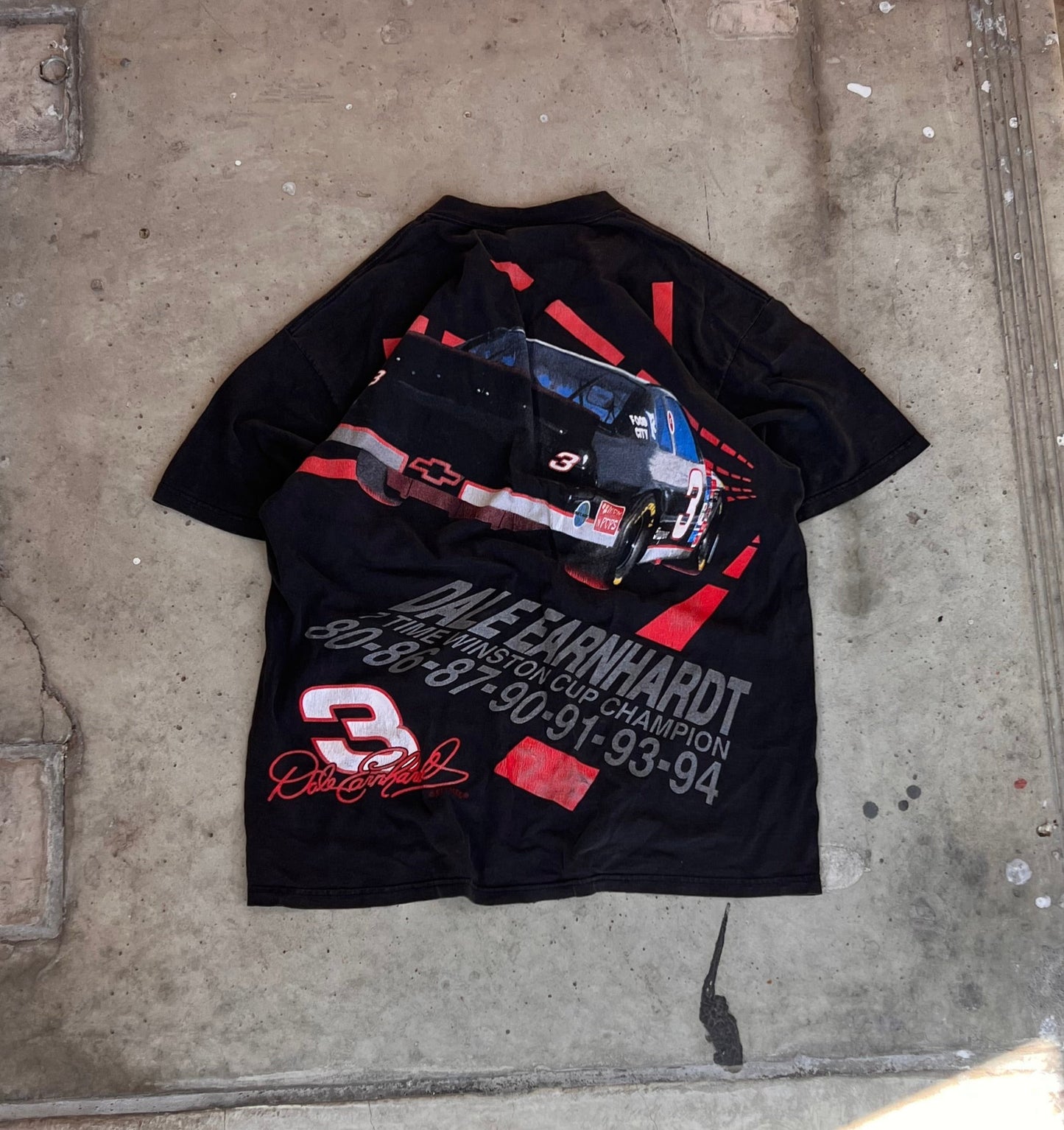 Vintage 94’ Dale Earnhardt Winston Cup Champ Tee - (XL)